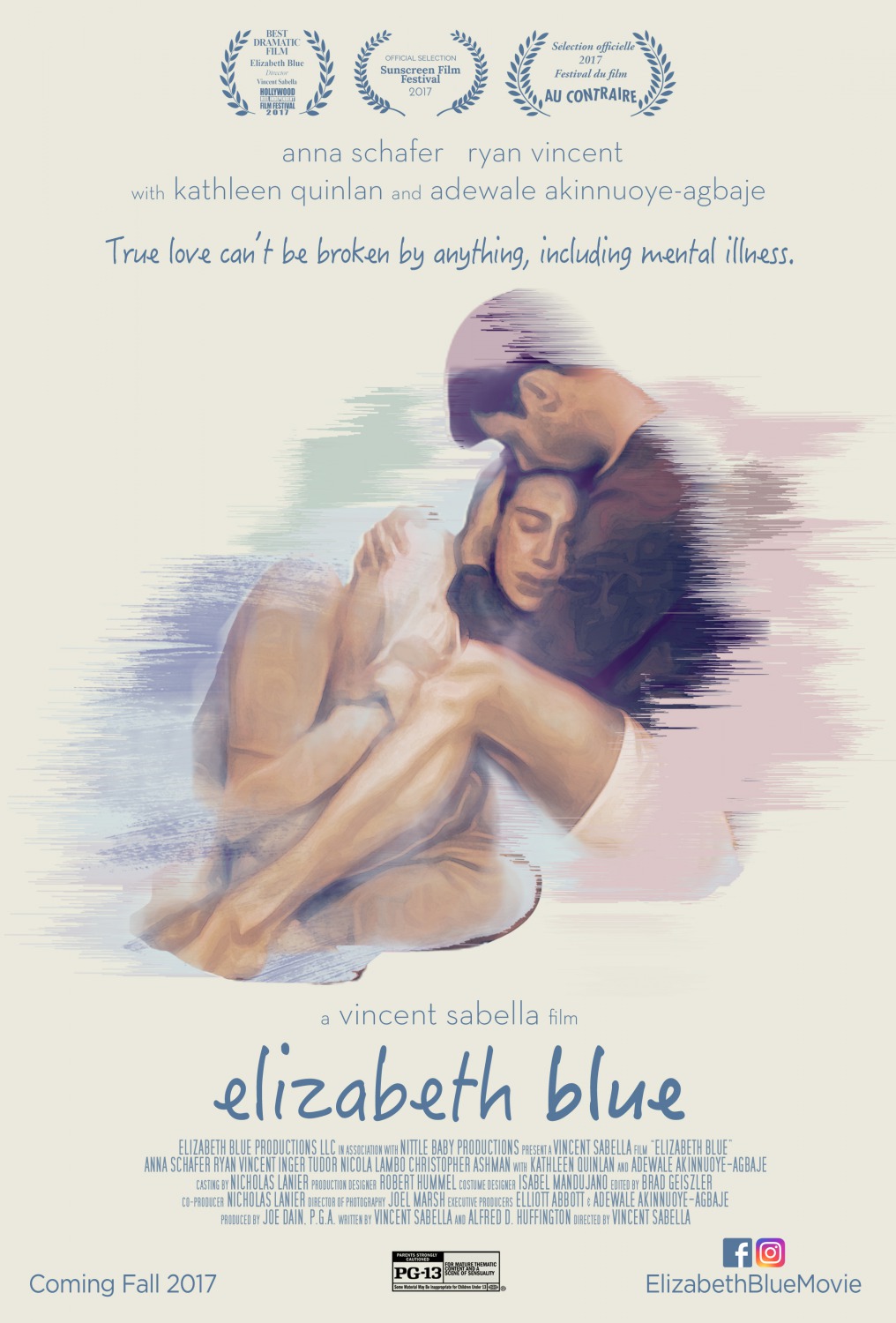 Extra Large Movie Poster Image for Elizabeth Blue 