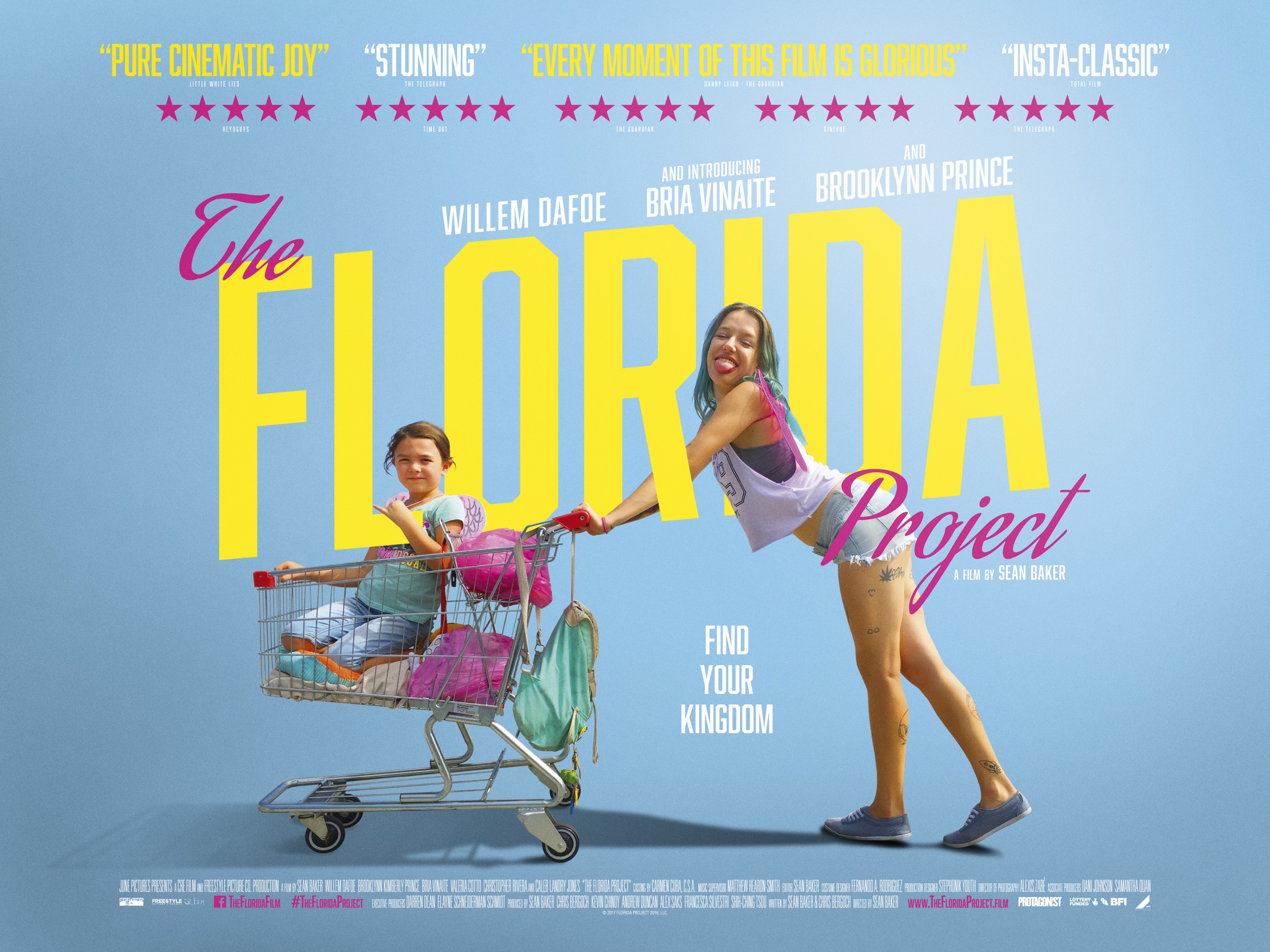 Mega Sized Movie Poster Image for The Florida Project (#2 of 3)