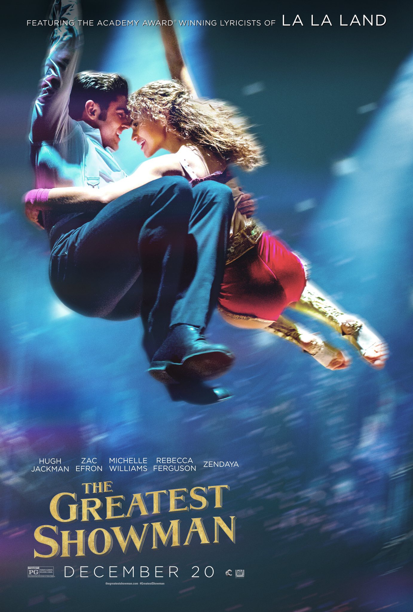 Mega Sized Movie Poster Image for The Greatest Showman (#3 of 9)
