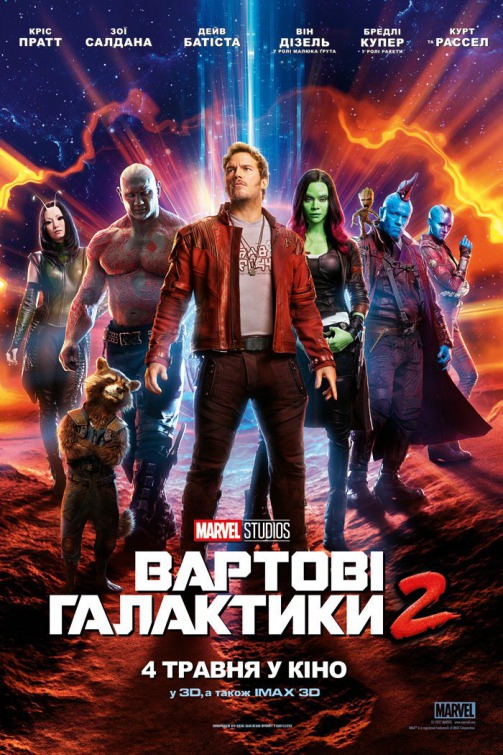 Guardians of the Galaxy Vol. 2 Movie Poster