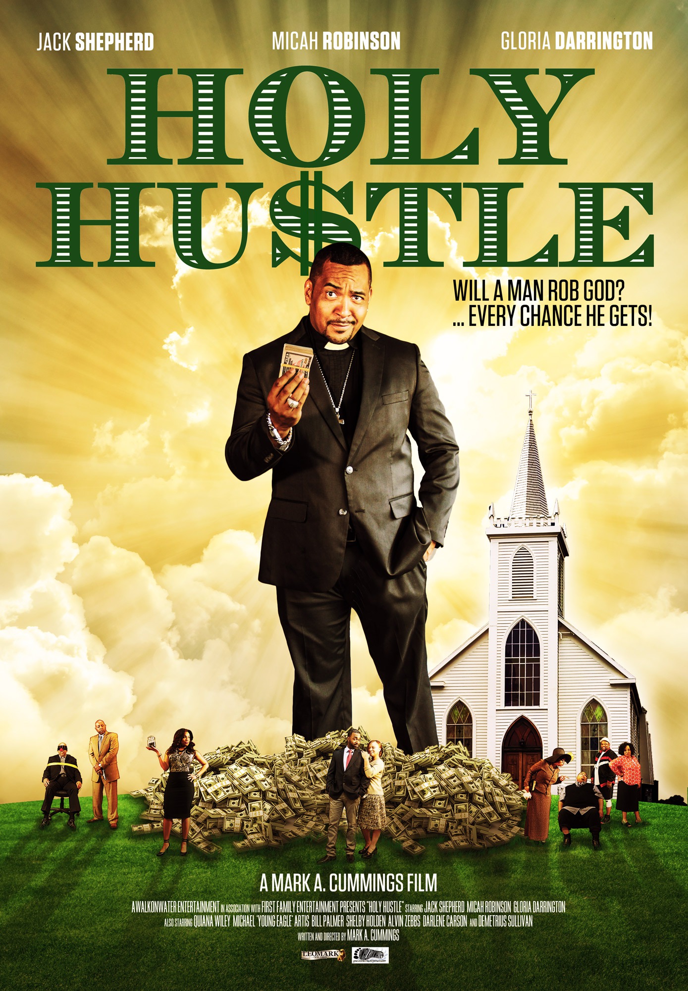 Mega Sized Movie Poster Image for Holy Hustle 