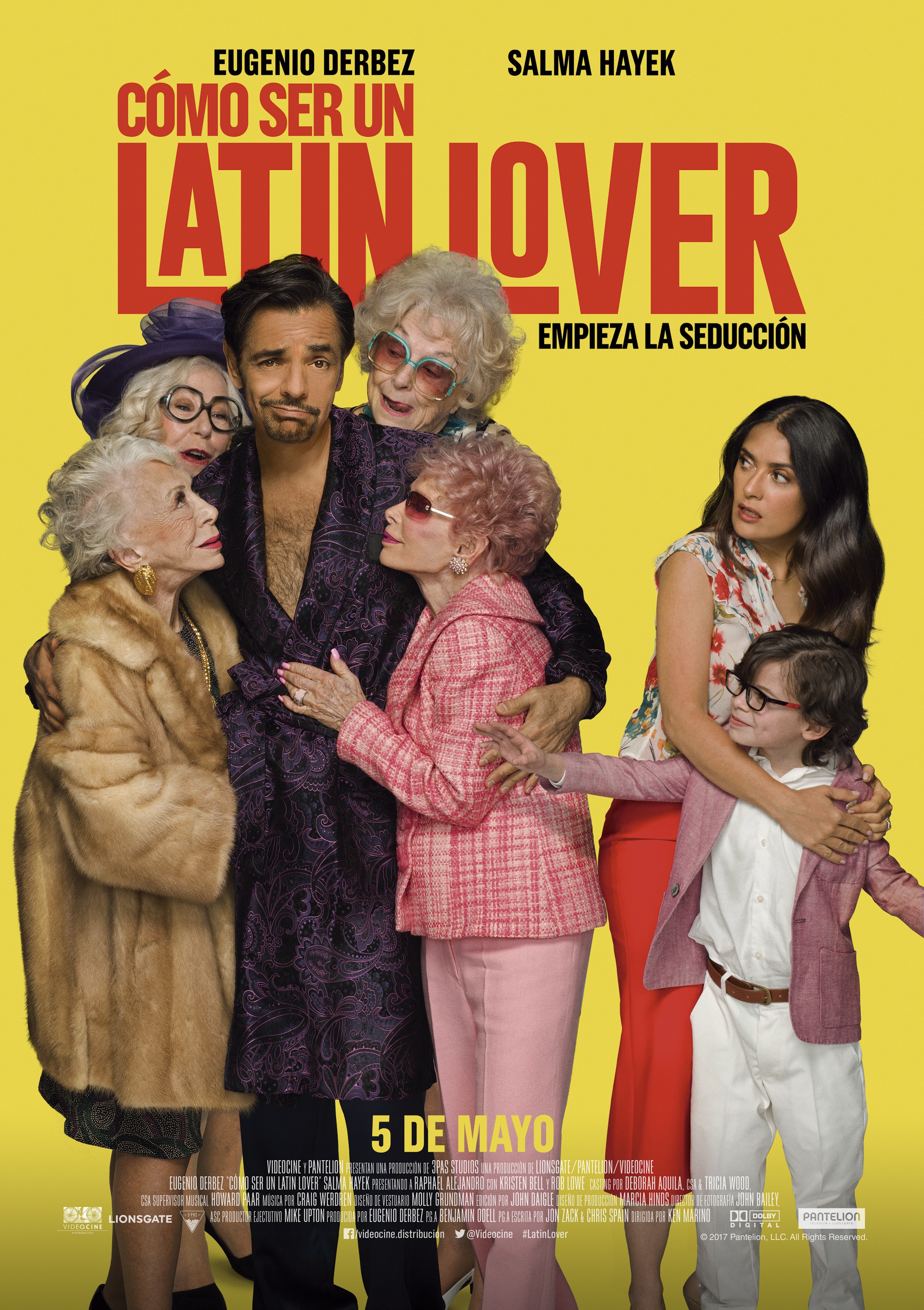 Mega Sized Movie Poster Image for How to Be a Latin Lover (#5 of 5)