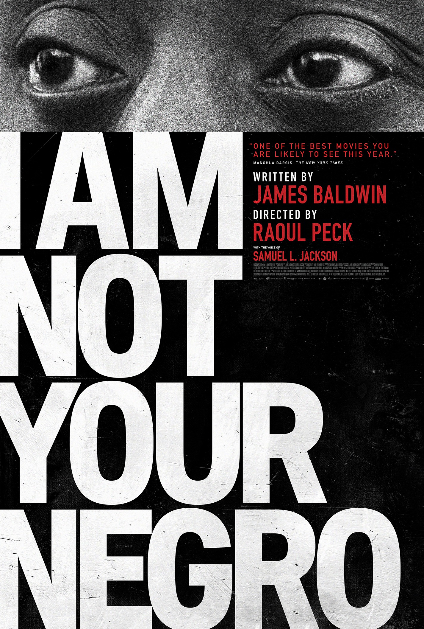 Mega Sized Movie Poster Image for I Am Not Your Negro (#1 of 5)