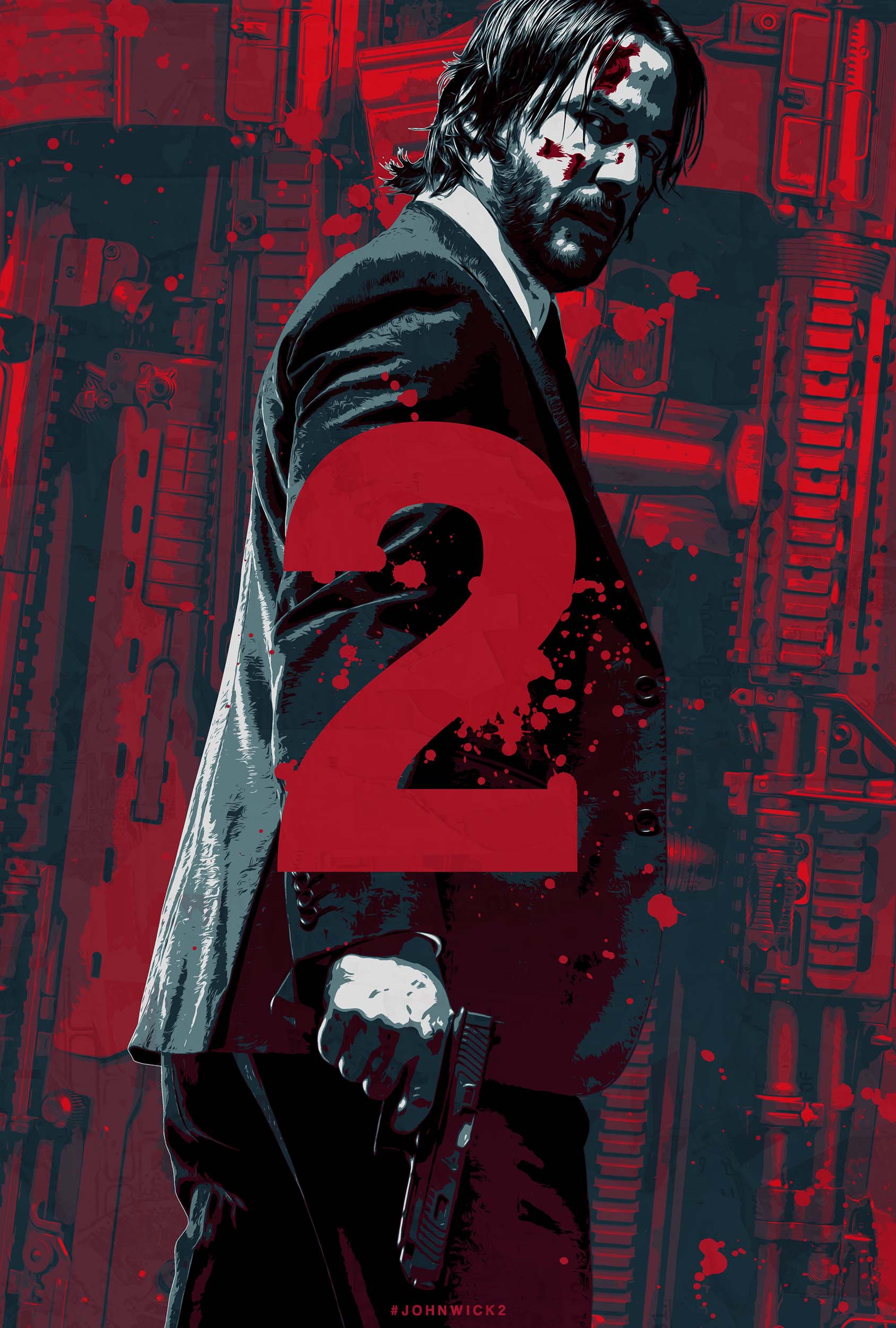 Mega Sized Movie Poster Image for John Wick 2 (#13 of 19)