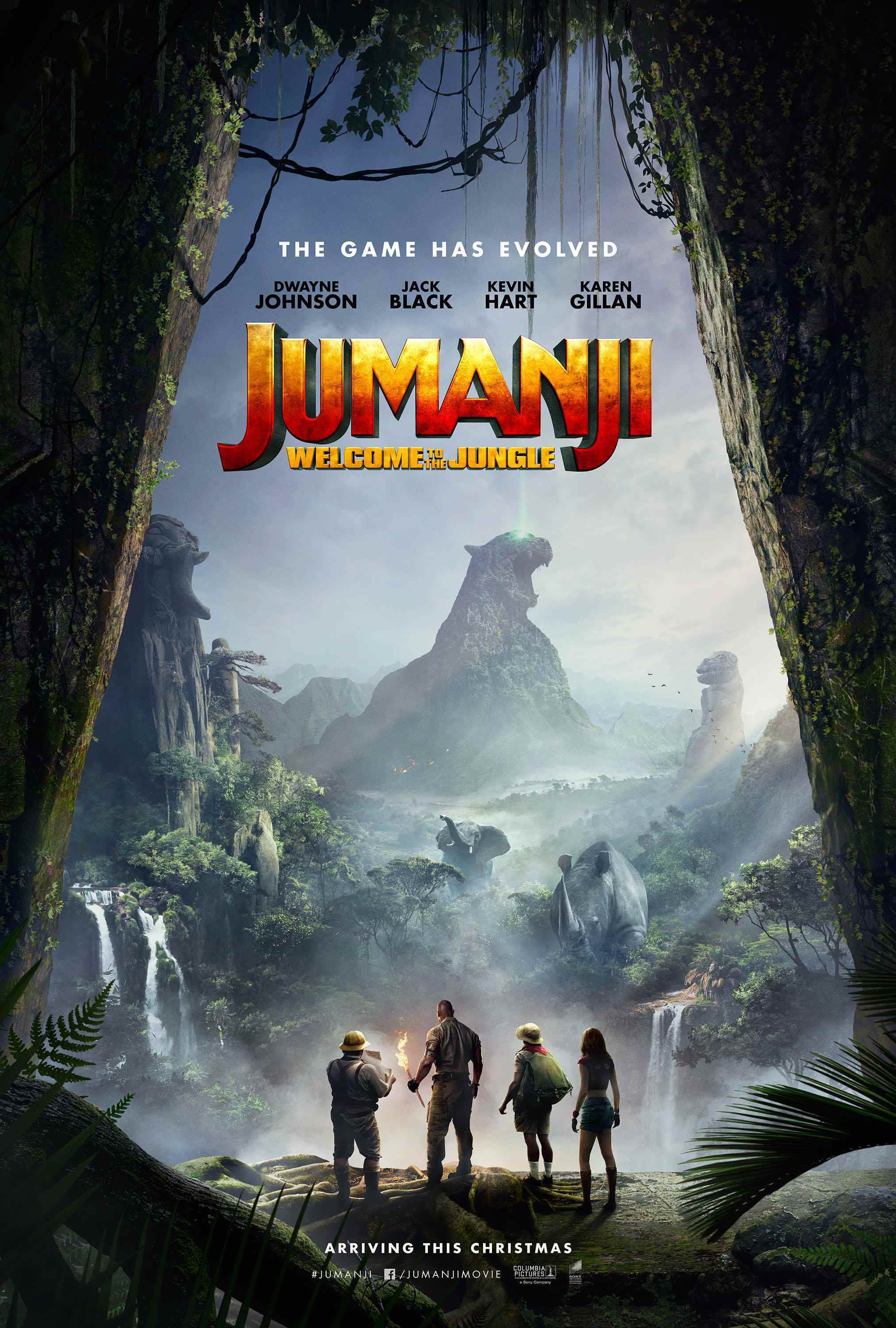 Mega Sized Movie Poster Image for Jumanji: Welcome to the Jungle (#2 of 22)