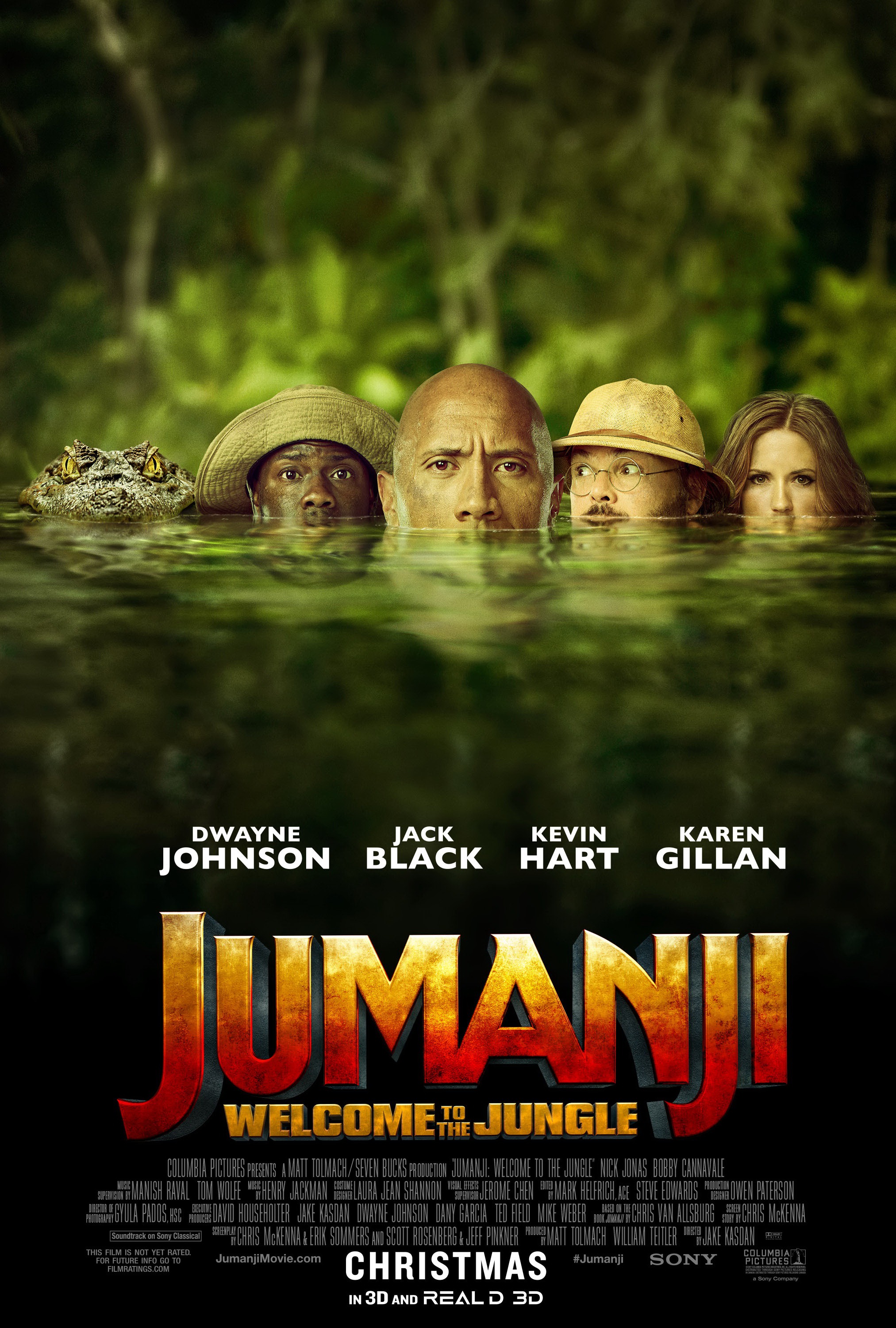 Mega Sized Movie Poster Image for Jumanji: Welcome to the Jungle (#3 of 22)