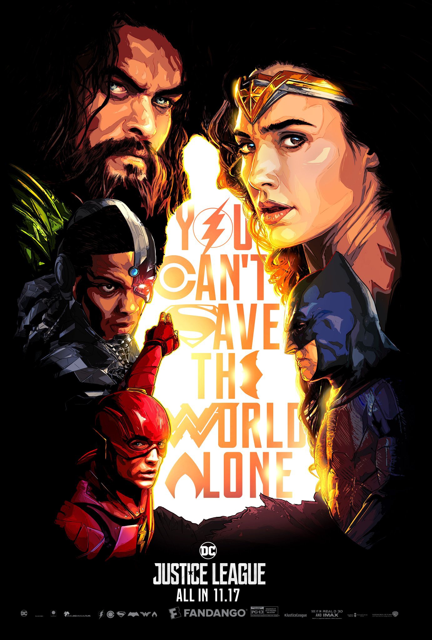 Mega Sized Movie Poster Image for Justice League (#23 of 54)