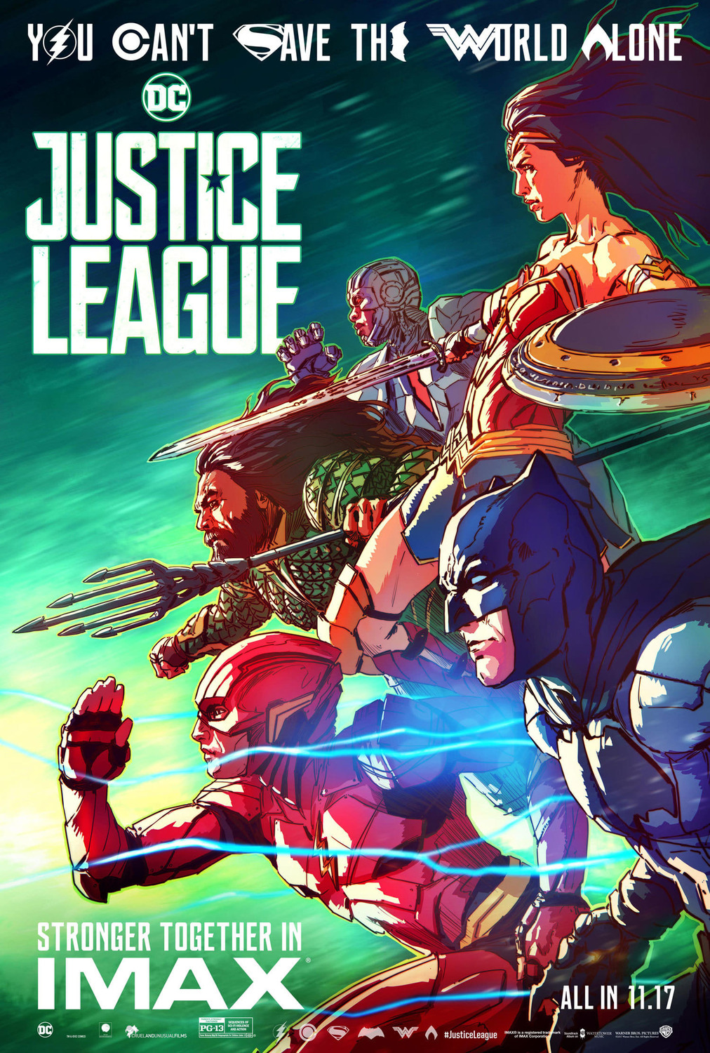 Extra Large Movie Poster Image for Justice League (#24 of 54)
