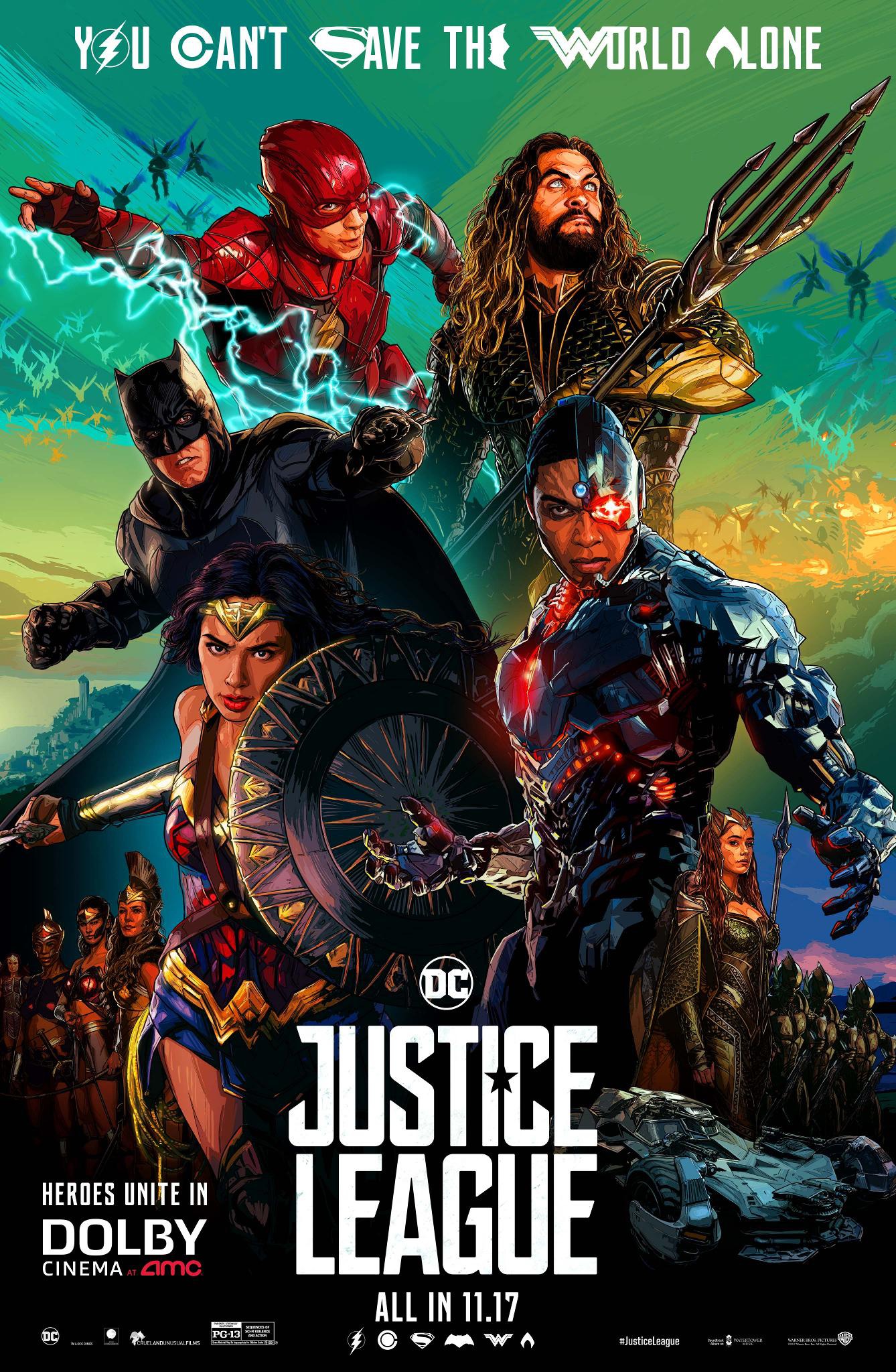 Mega Sized Movie Poster Image for Justice League (#25 of 54)