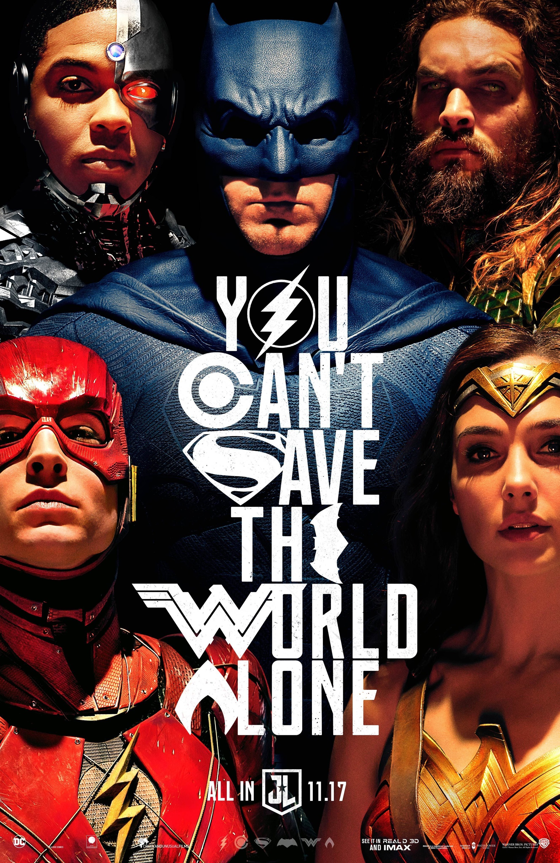 Mega Sized Movie Poster Image for Justice League (#9 of 54)