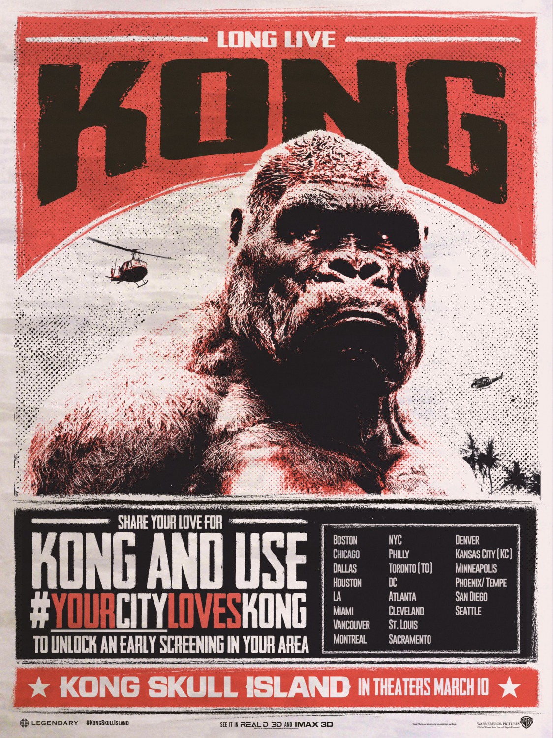Extra Large Movie Poster Image for Kong: Skull Island (#13 of 22)