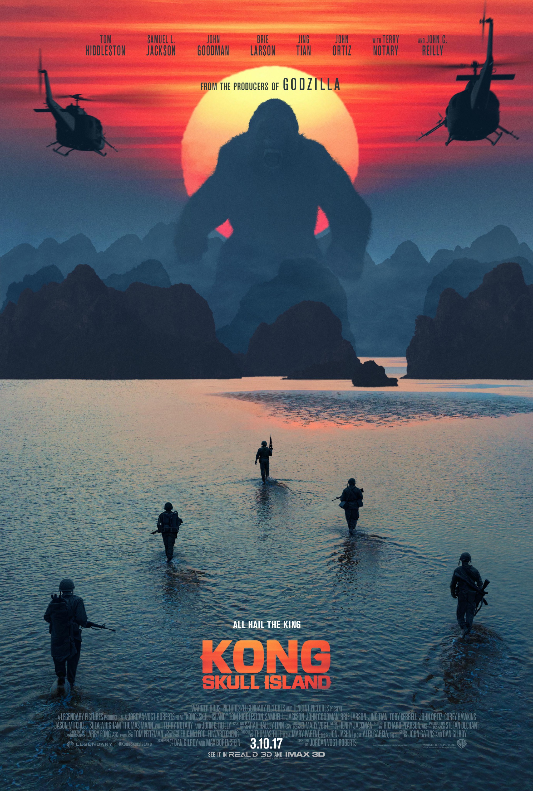 Mega Sized Movie Poster Image for Kong: Skull Island (#2 of 22)