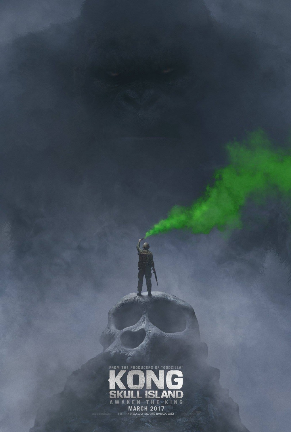 Extra Large Movie Poster Image for Kong: Skull Island (#1 of 22)