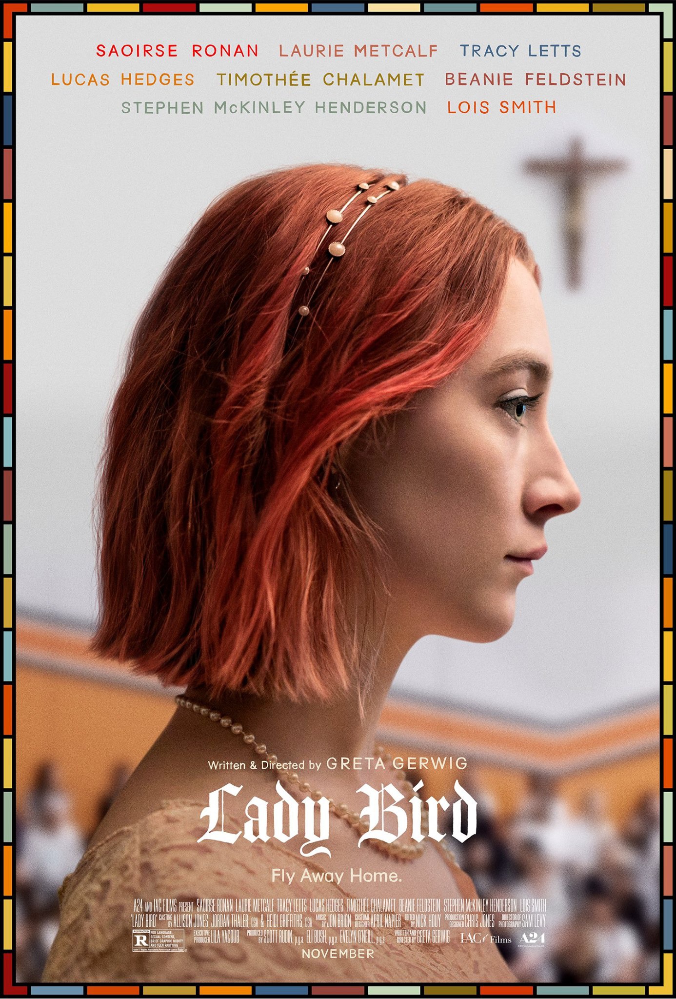 Mega Sized Movie Poster Image for Lady Bird (#2 of 2)