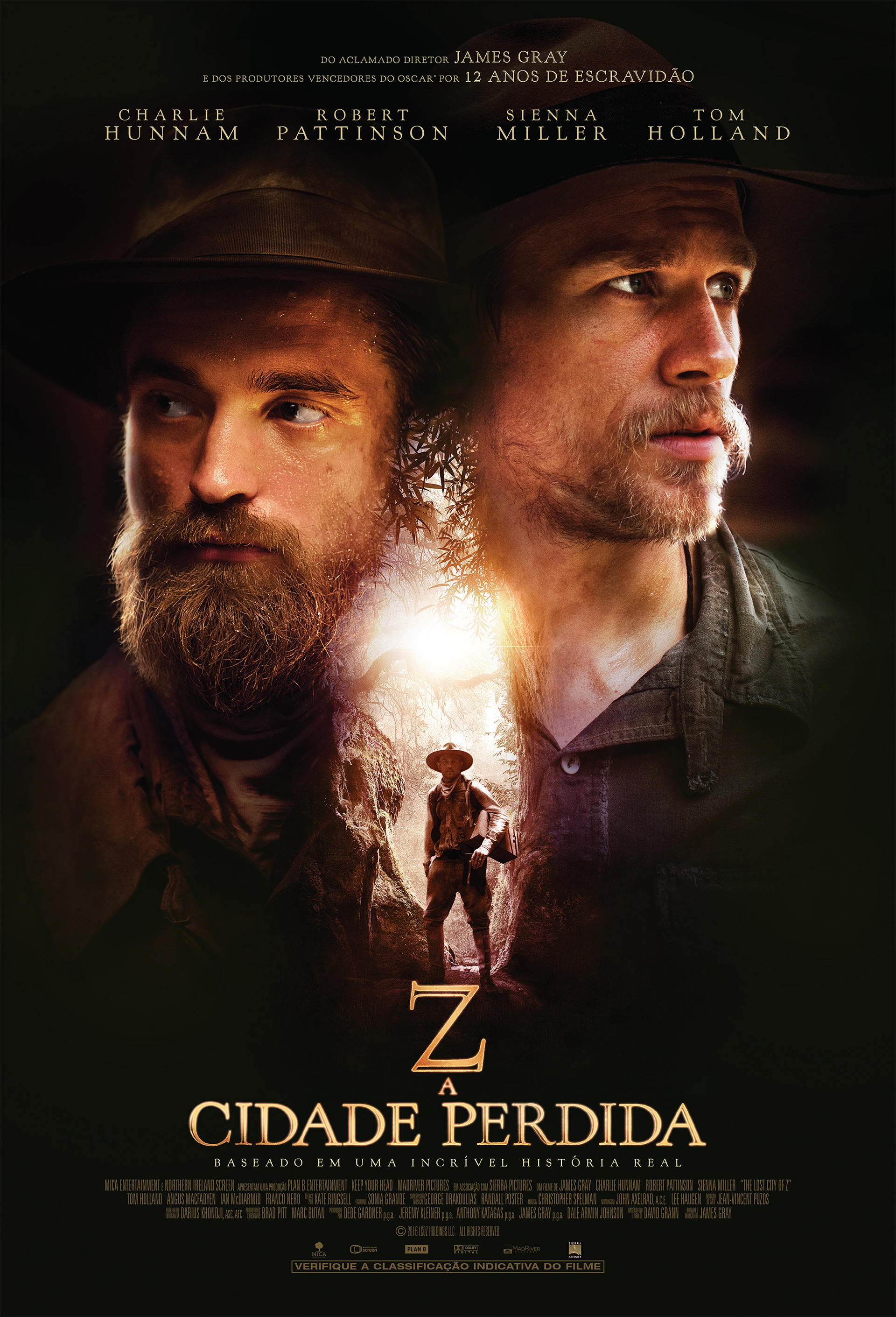 Mega Sized Movie Poster Image for The Lost City of Z (#6 of 6)