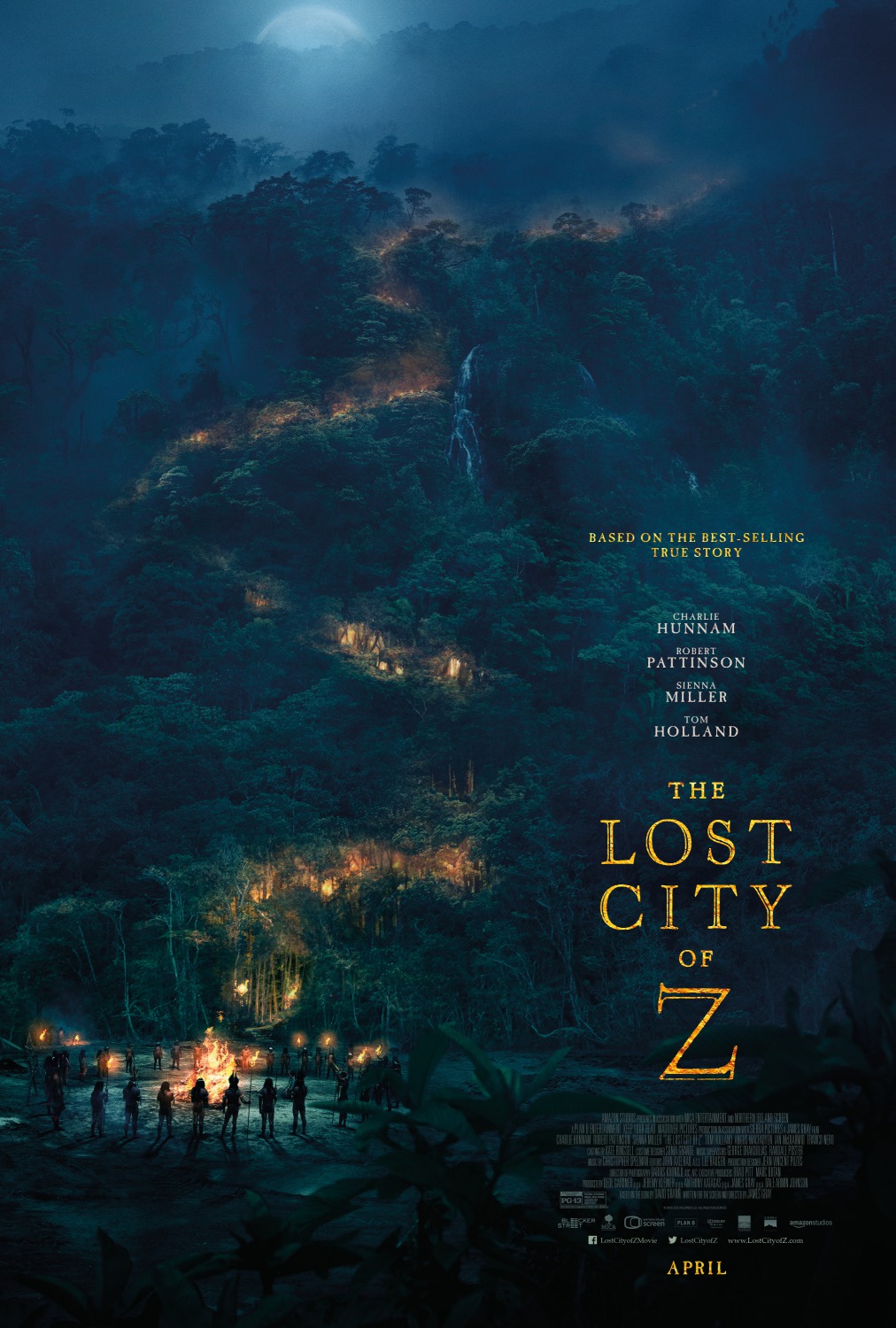 Extra Large Movie Poster Image for The Lost City of Z (#1 of 6)