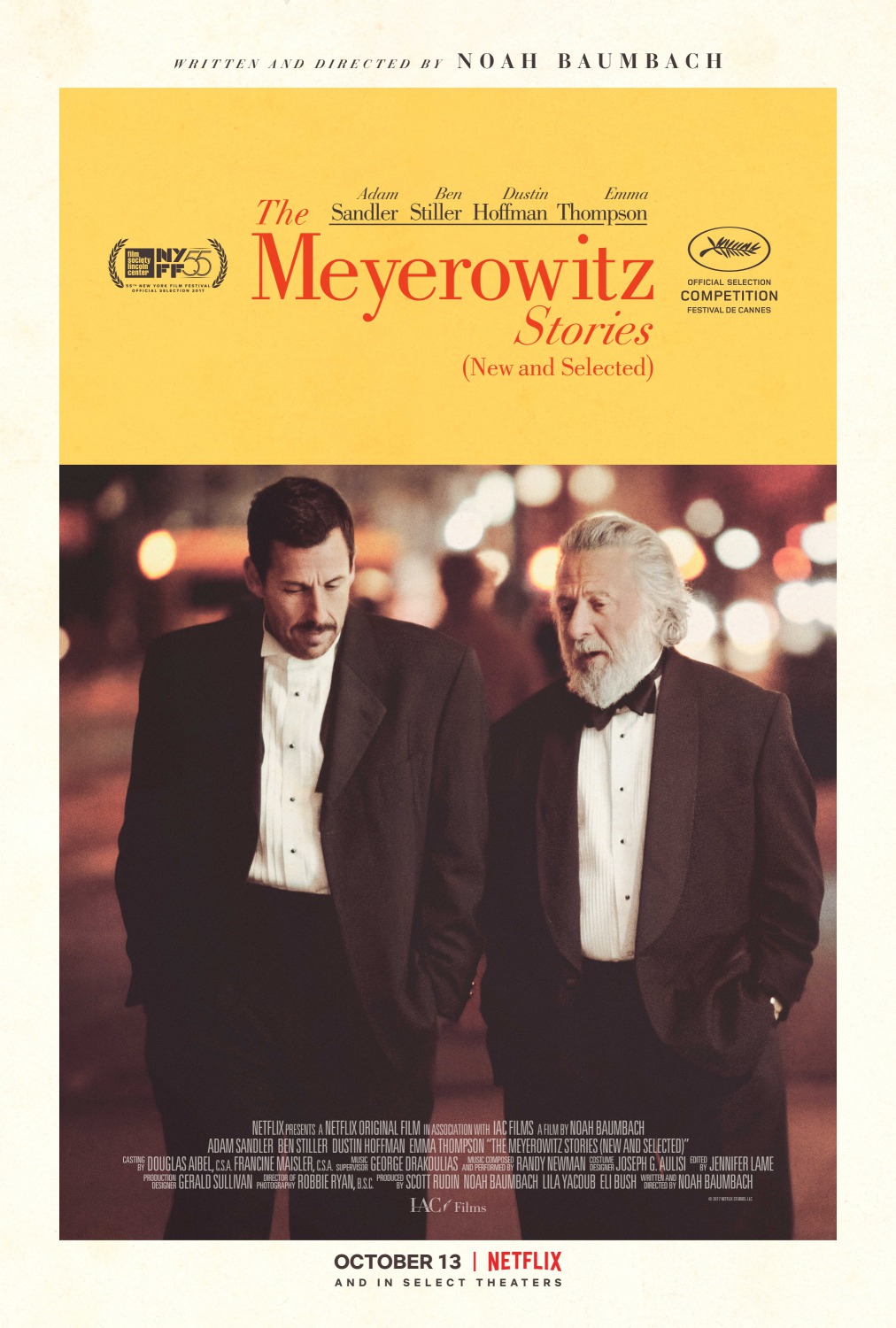 Extra Large Movie Poster Image for The Meyerowitz Stories (New and Selected) (#2 of 4)