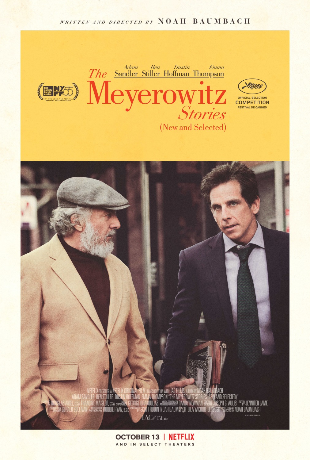 Extra Large Movie Poster Image for The Meyerowitz Stories (New and Selected) (#3 of 4)