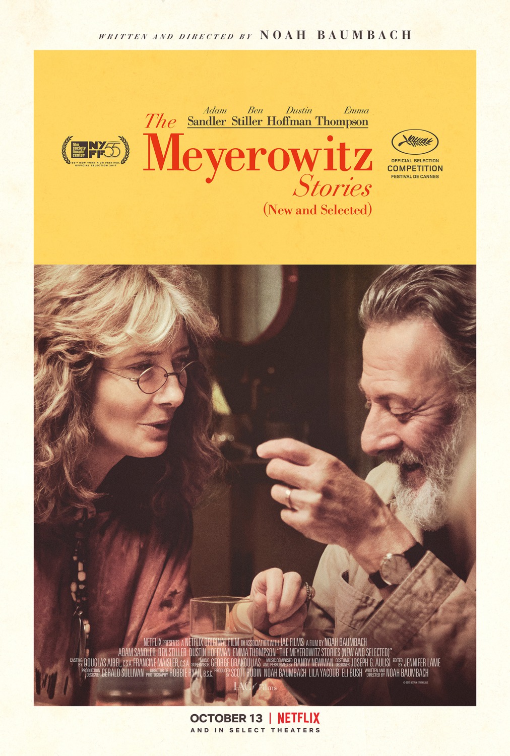 Extra Large Movie Poster Image for The Meyerowitz Stories (New and Selected) (#4 of 4)