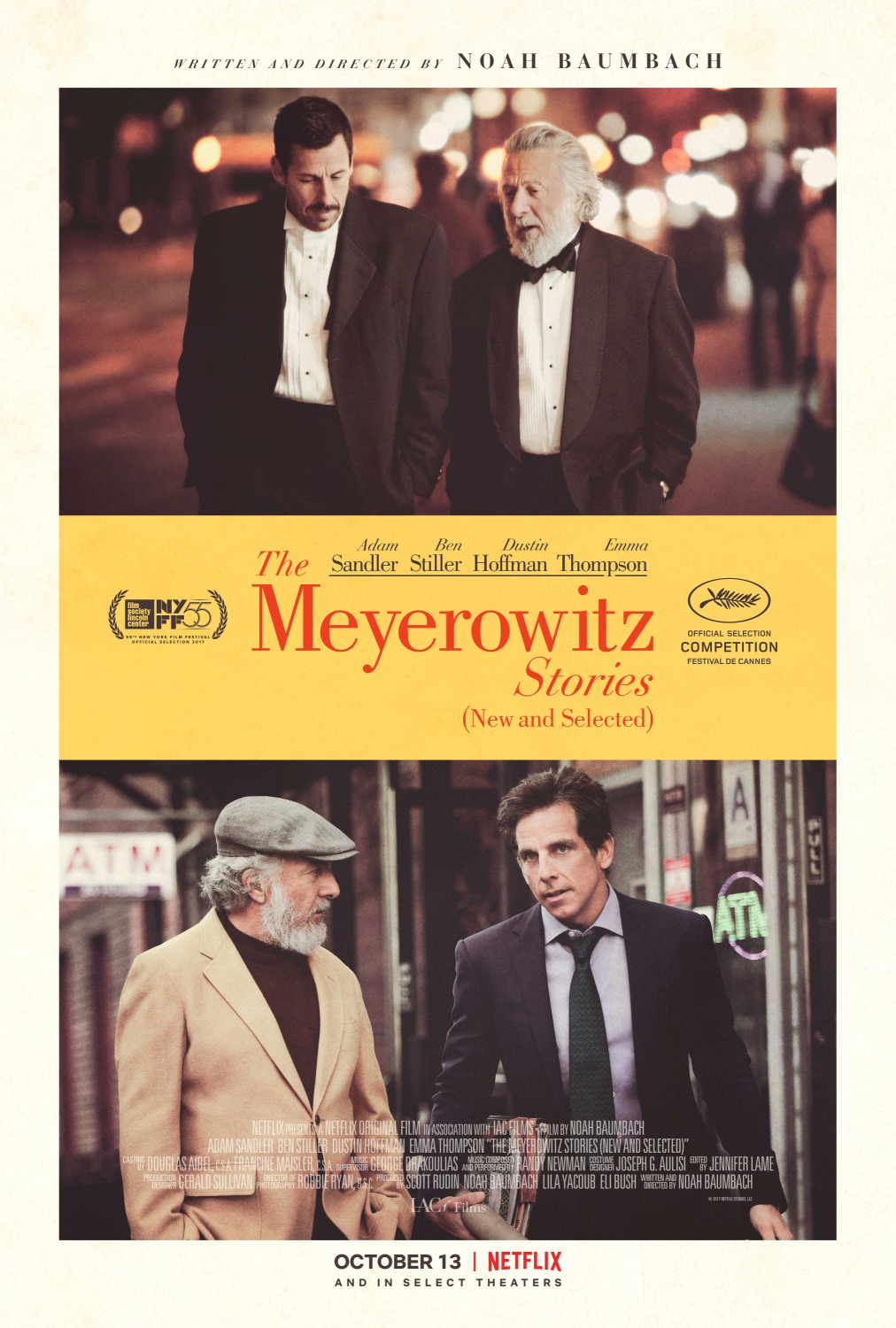 Extra Large Movie Poster Image for The Meyerowitz Stories (New and Selected) (#1 of 4)