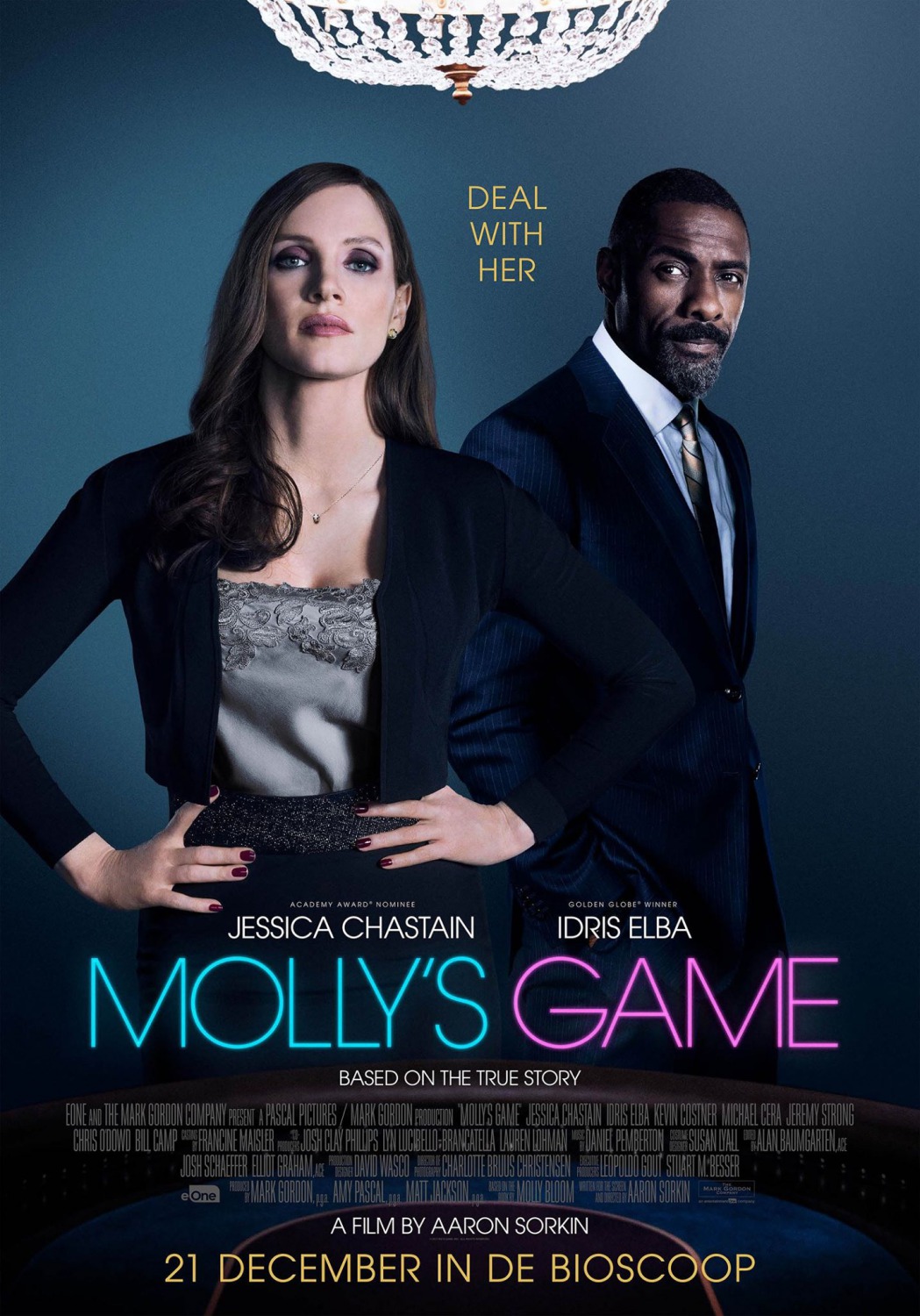 Extra Large Movie Poster Image for Molly's Game (#3 of 4)