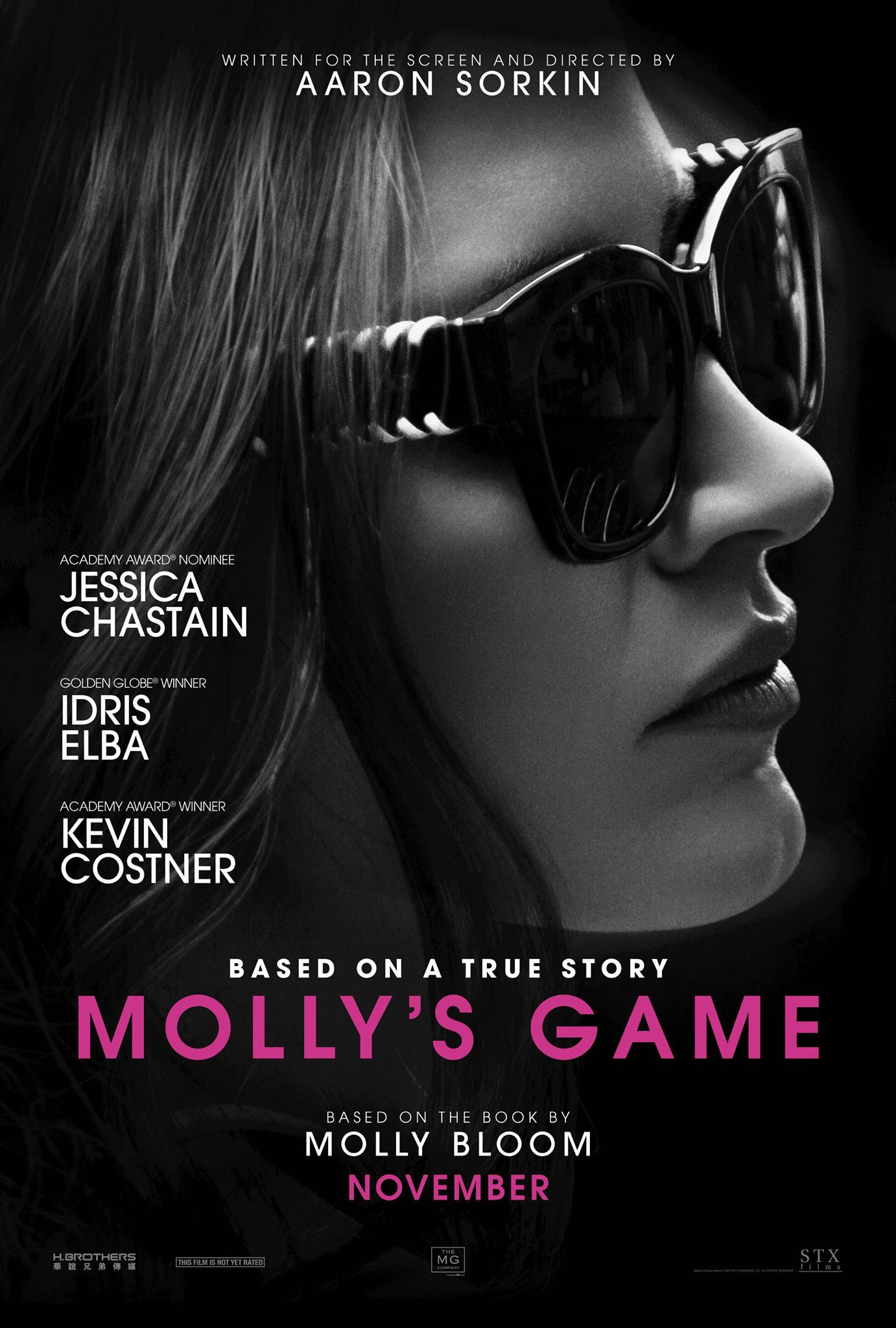 Mega Sized Movie Poster Image for Molly's Game (#1 of 4)