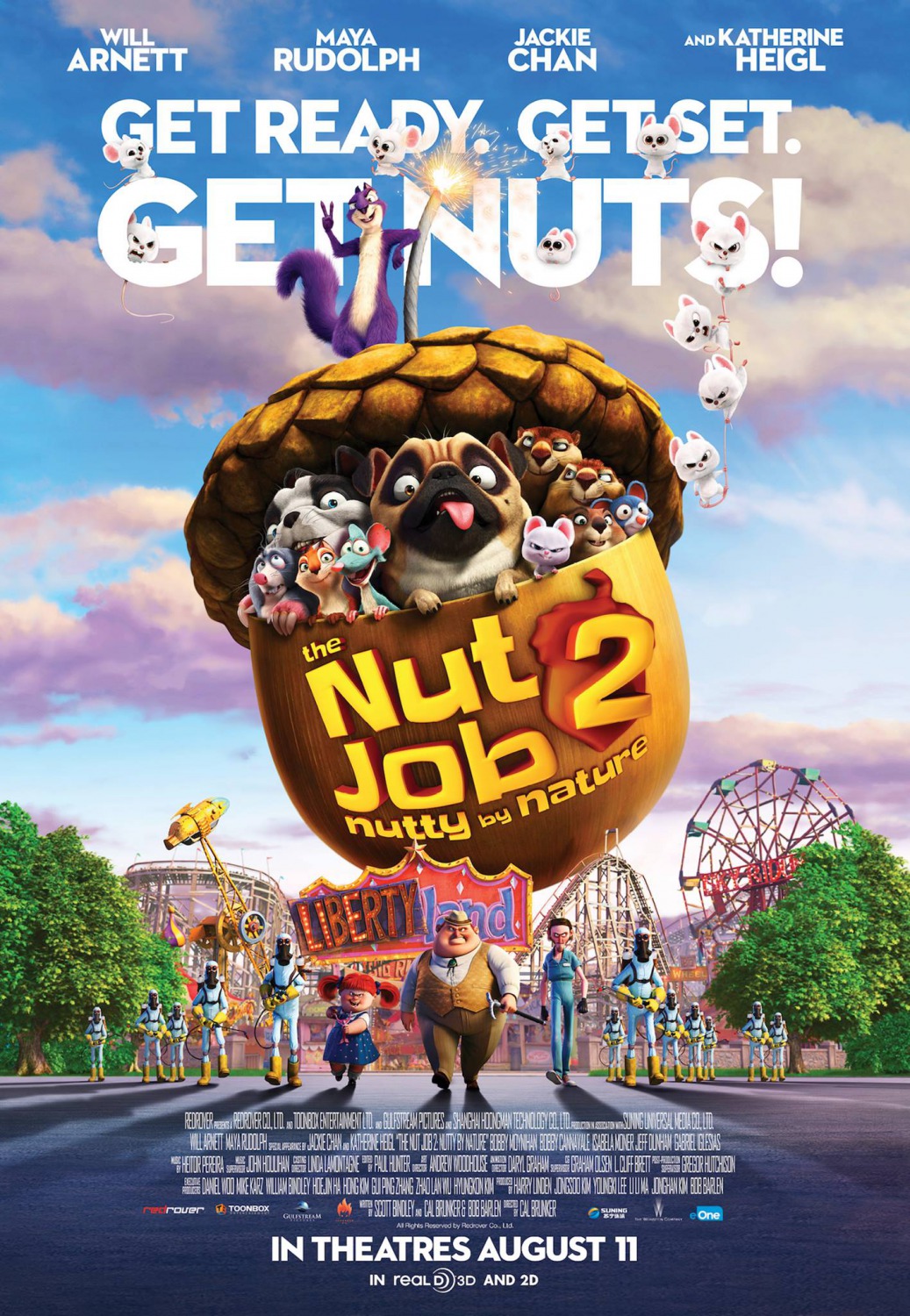 Extra Large Movie Poster Image for The Nut Job 2: Nutty by Nature (#10 of 15)