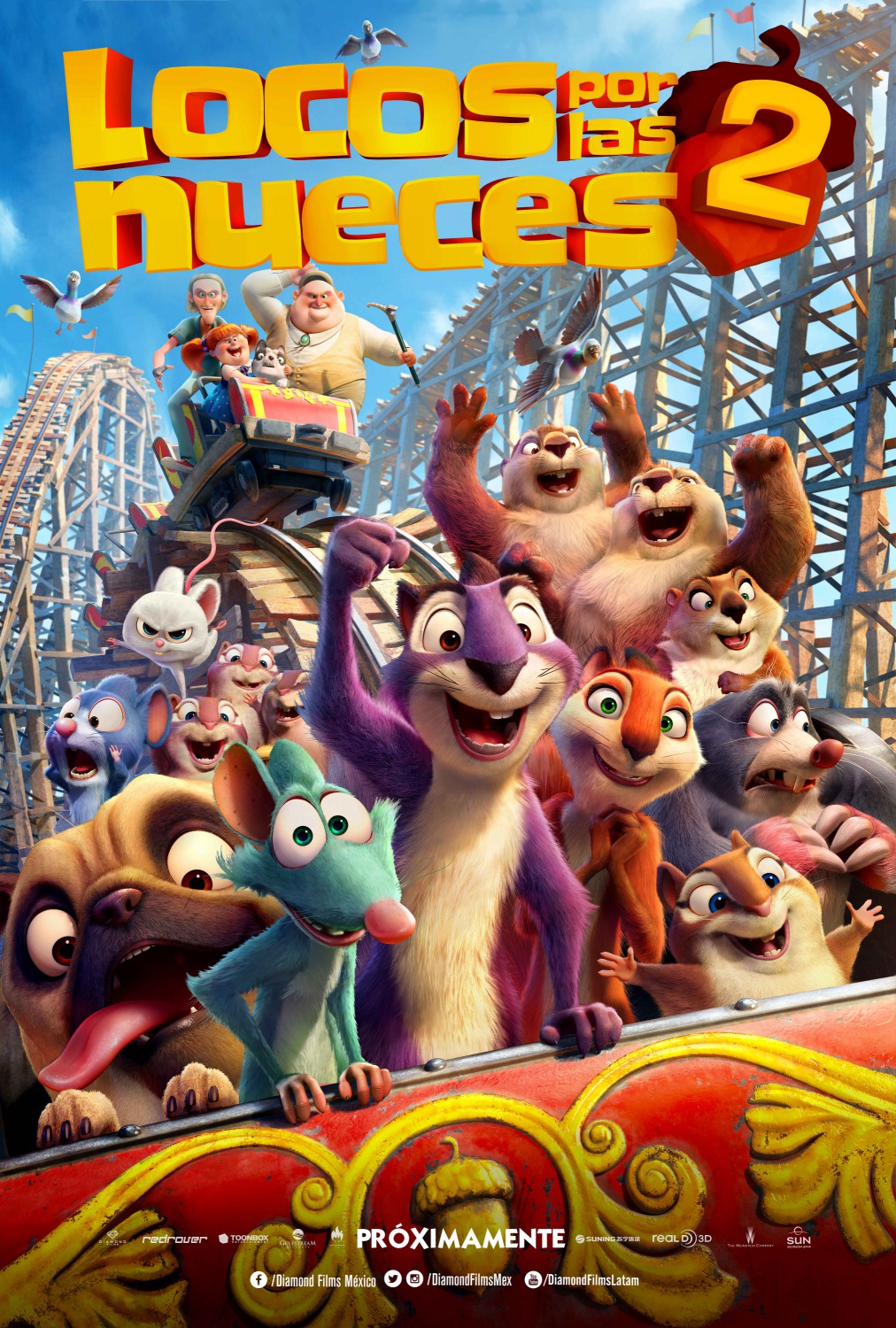 Extra Large Movie Poster Image for The Nut Job 2: Nutty by Nature (#12 of 15)