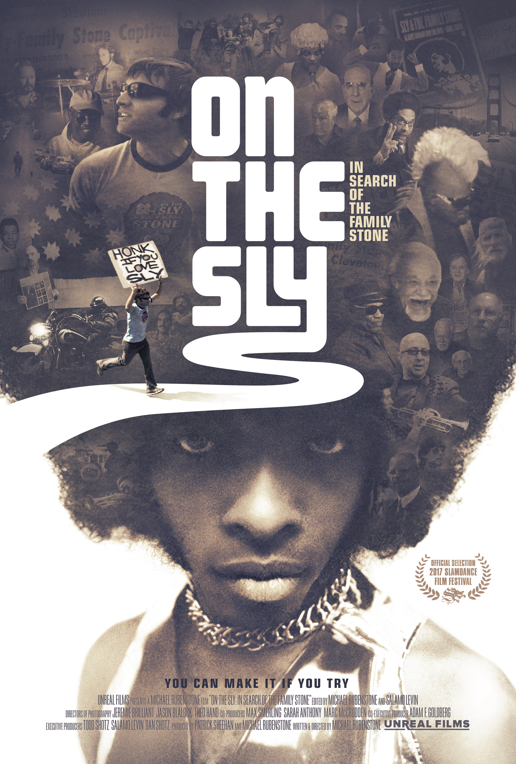 Mega Sized Movie Poster Image for On the Sly: In Search of the Family Stone 