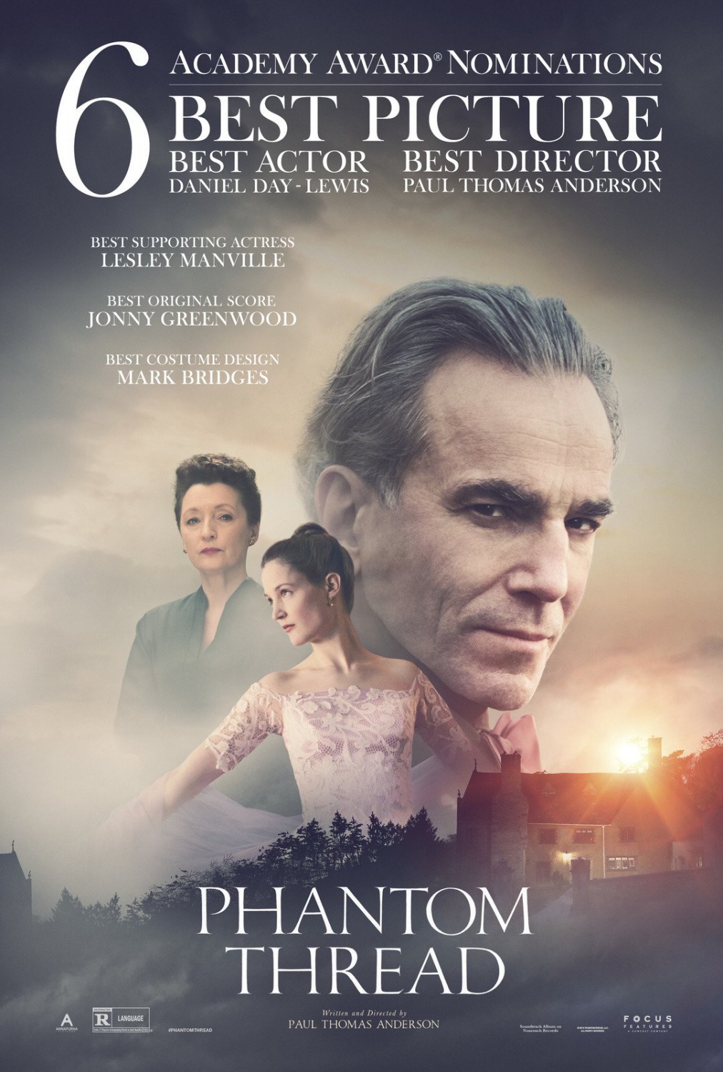 Extra Large Movie Poster Image for Phantom Thread (#3 of 4)