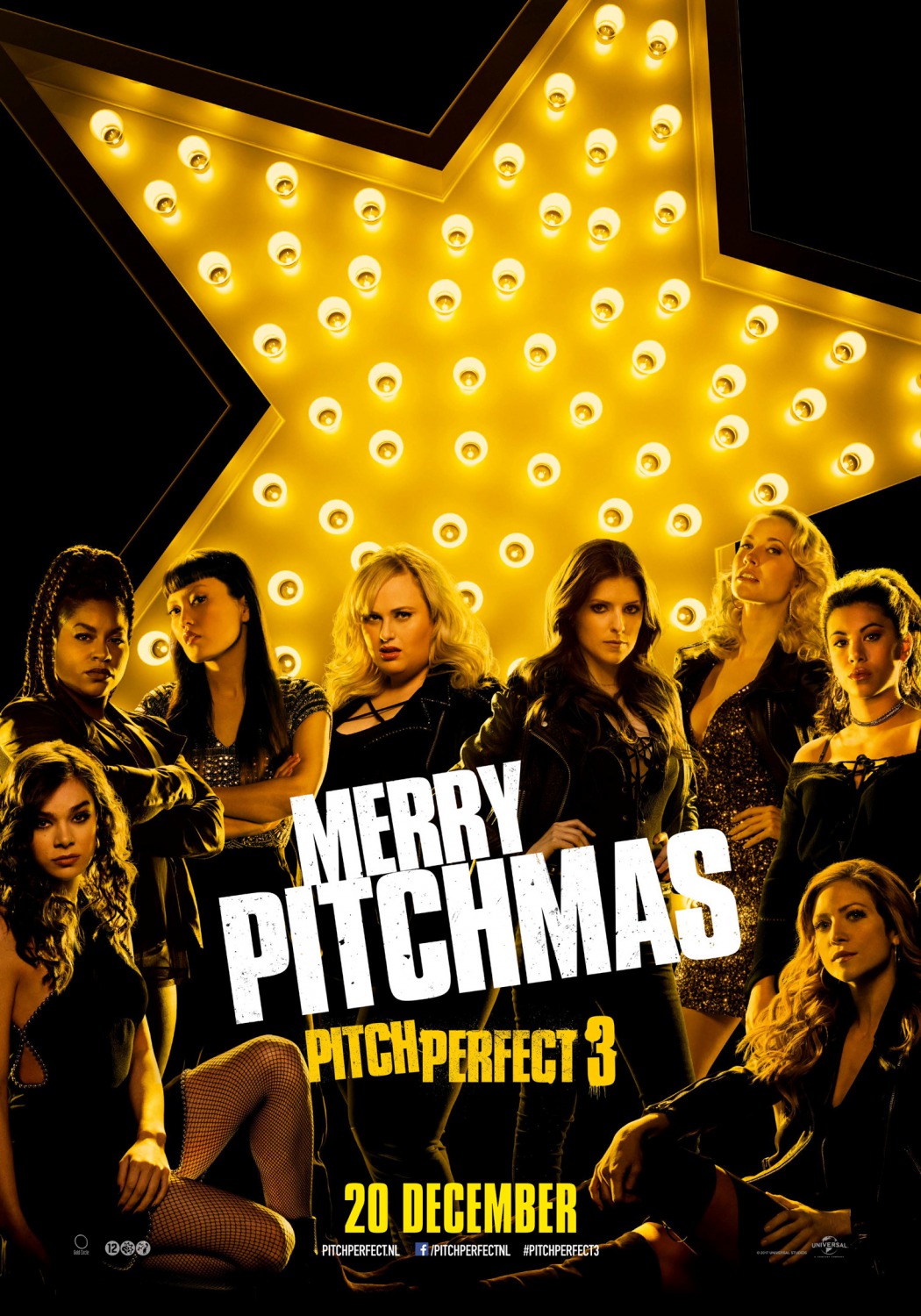 Extra Large Movie Poster Image for Pitch Perfect 3 (#4 of 4)