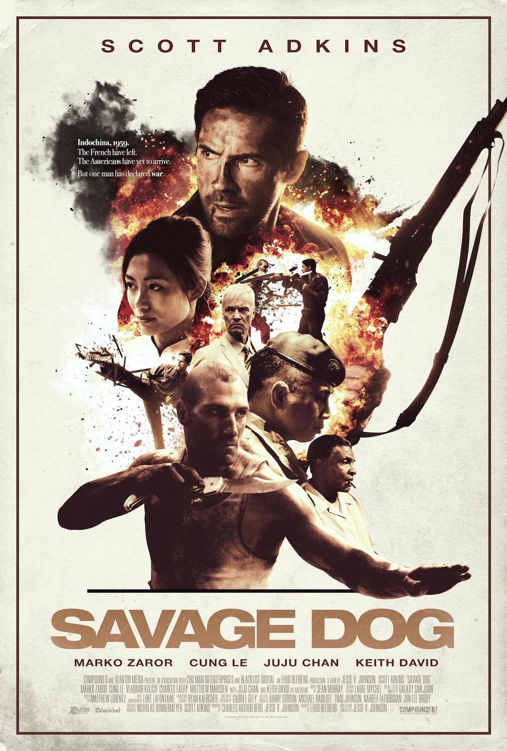 Extra Large Movie Poster Image for Savage Dog 