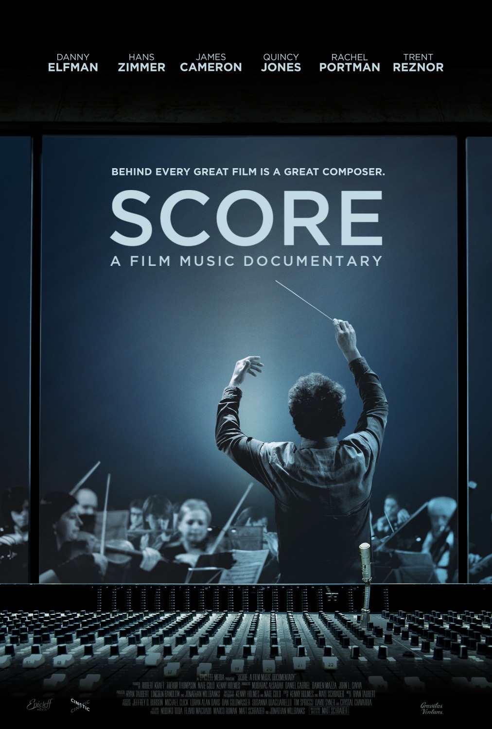 Extra Large Movie Poster Image for Score: A Film Music Documentary 