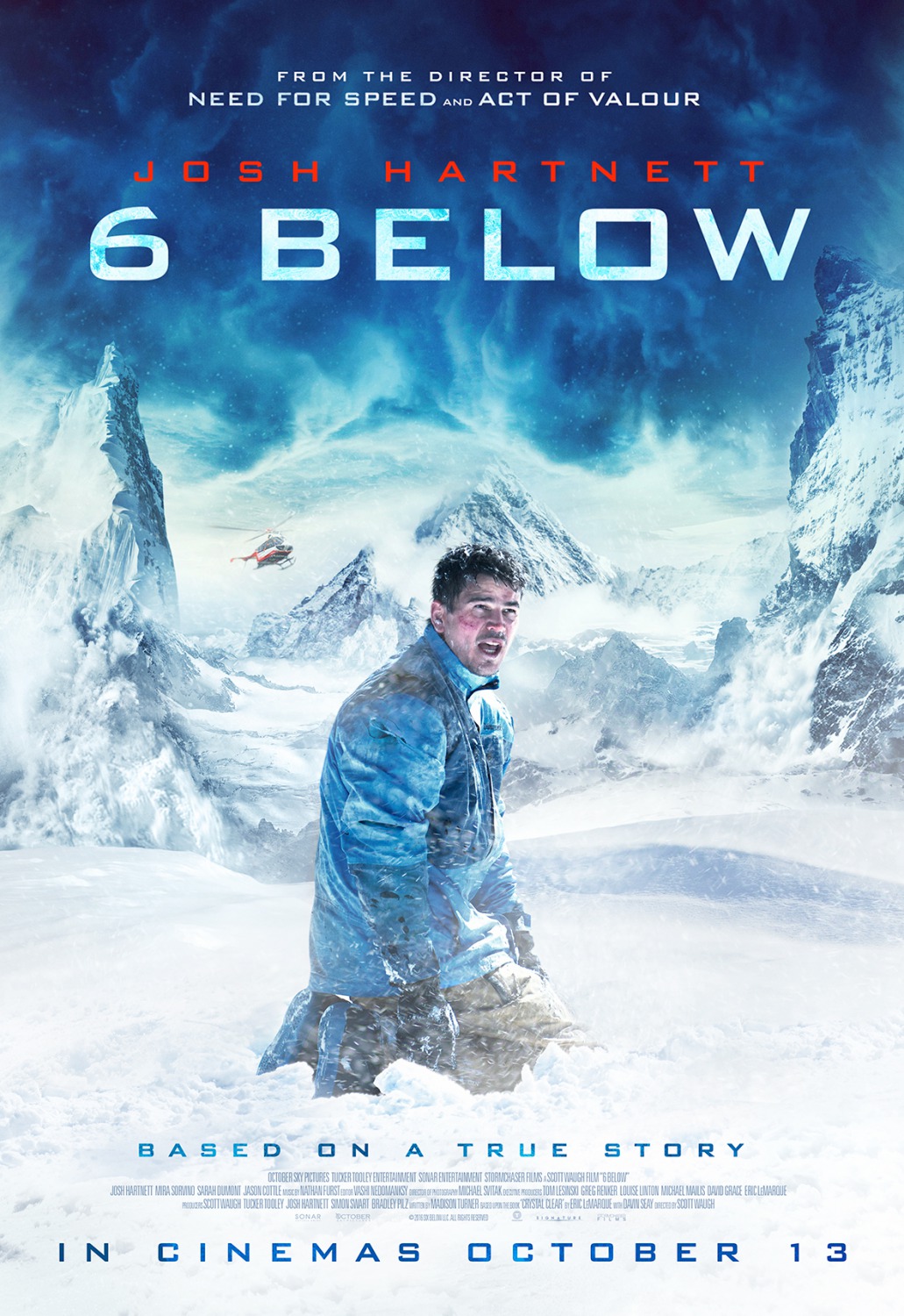 Extra Large Movie Poster Image for 6 Below (#2 of 3)