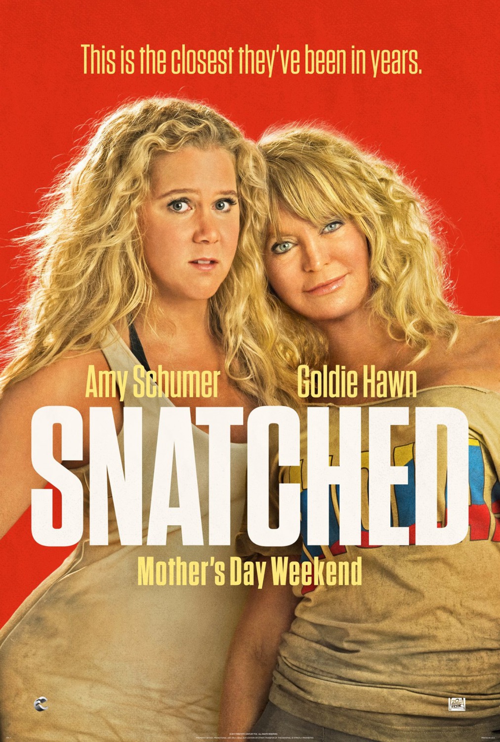 Extra Large Movie Poster Image for Snatched (#1 of 3)