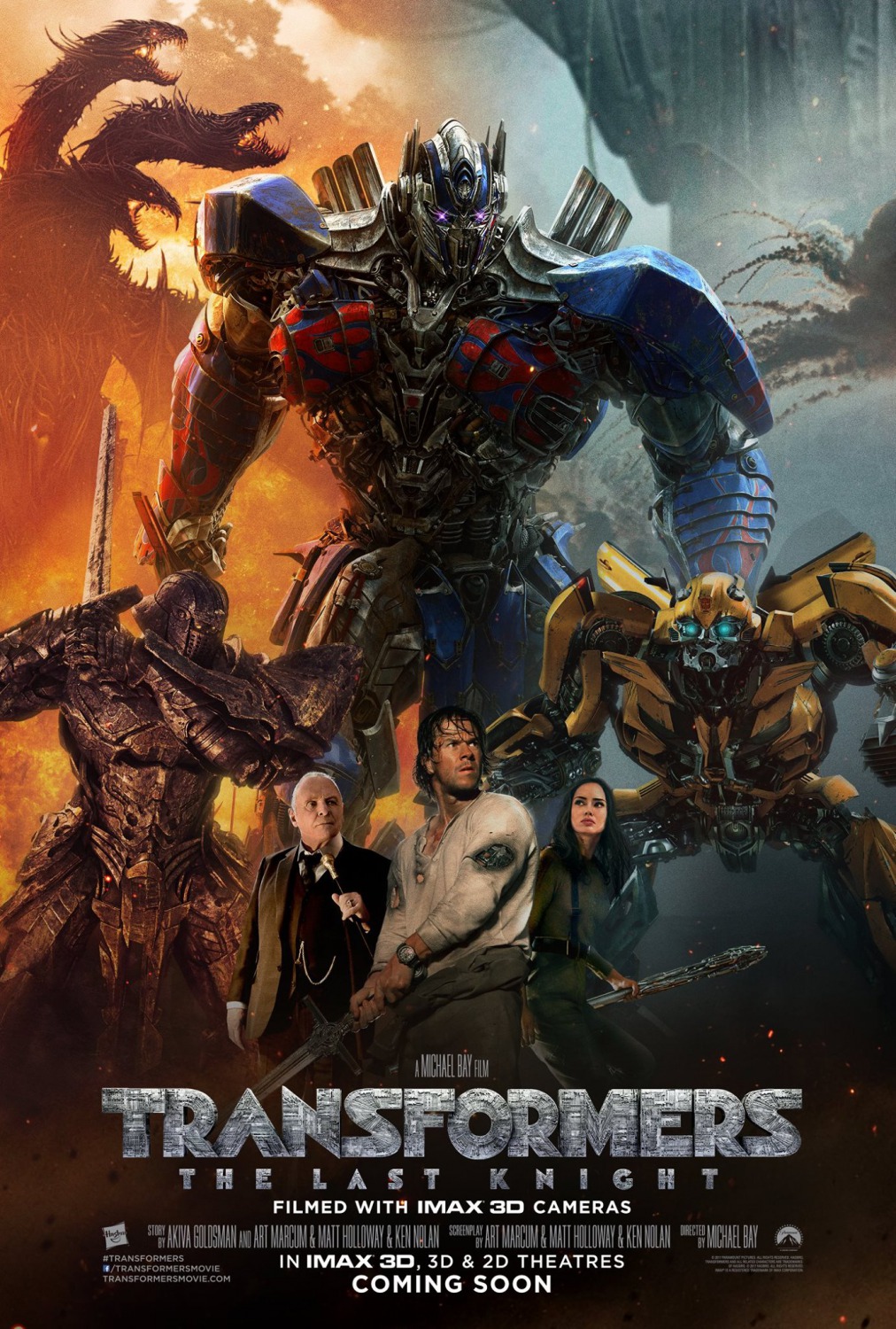 Extra Large Movie Poster Image for Transformers: The Last Knight (#15 of 16)