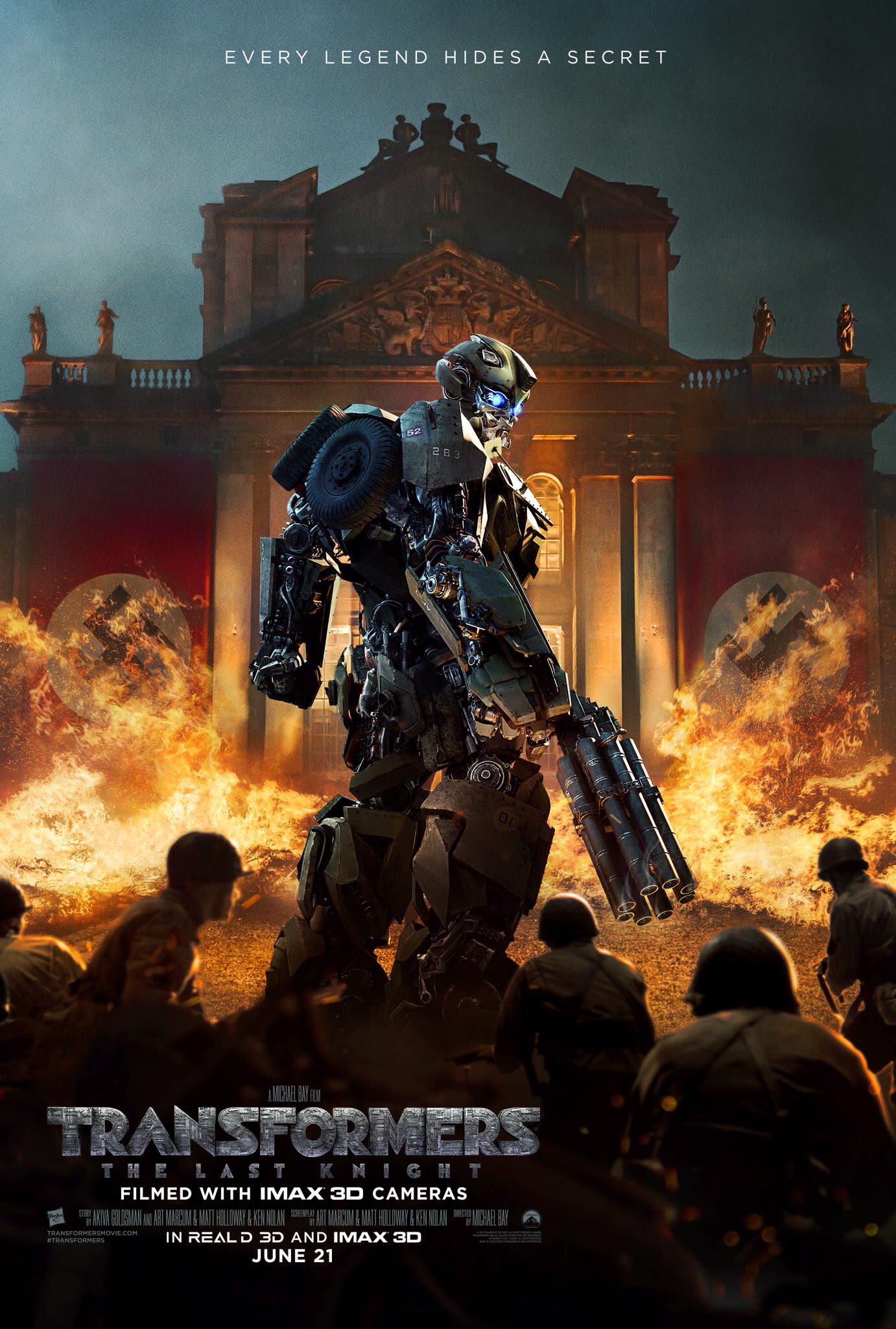 Mega Sized Movie Poster Image for Transformers: The Last Knight (#7 of 16)