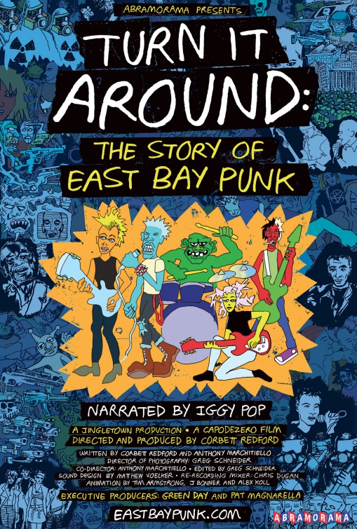 Turn It Around: The Story of East Bay Punk Movie Poster