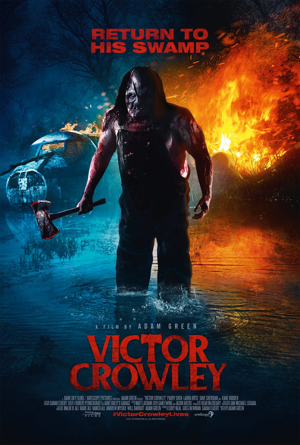 Extra Large Movie Poster Image for Victor Crowley 
