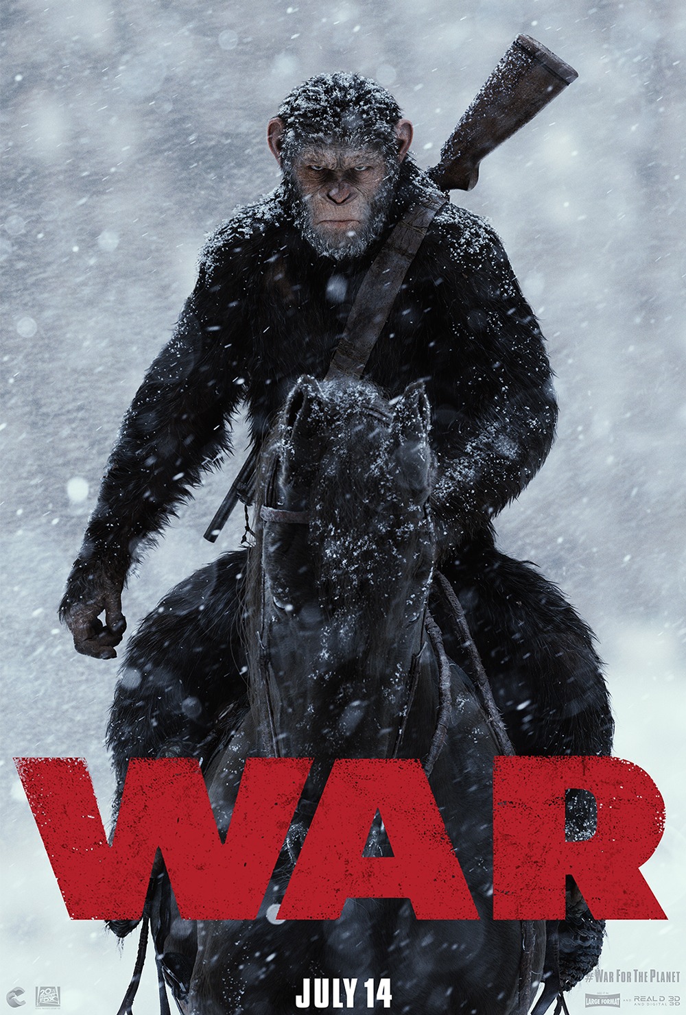 Extra Large Movie Poster Image for War for the Planet of the Apes (#1 of 17)