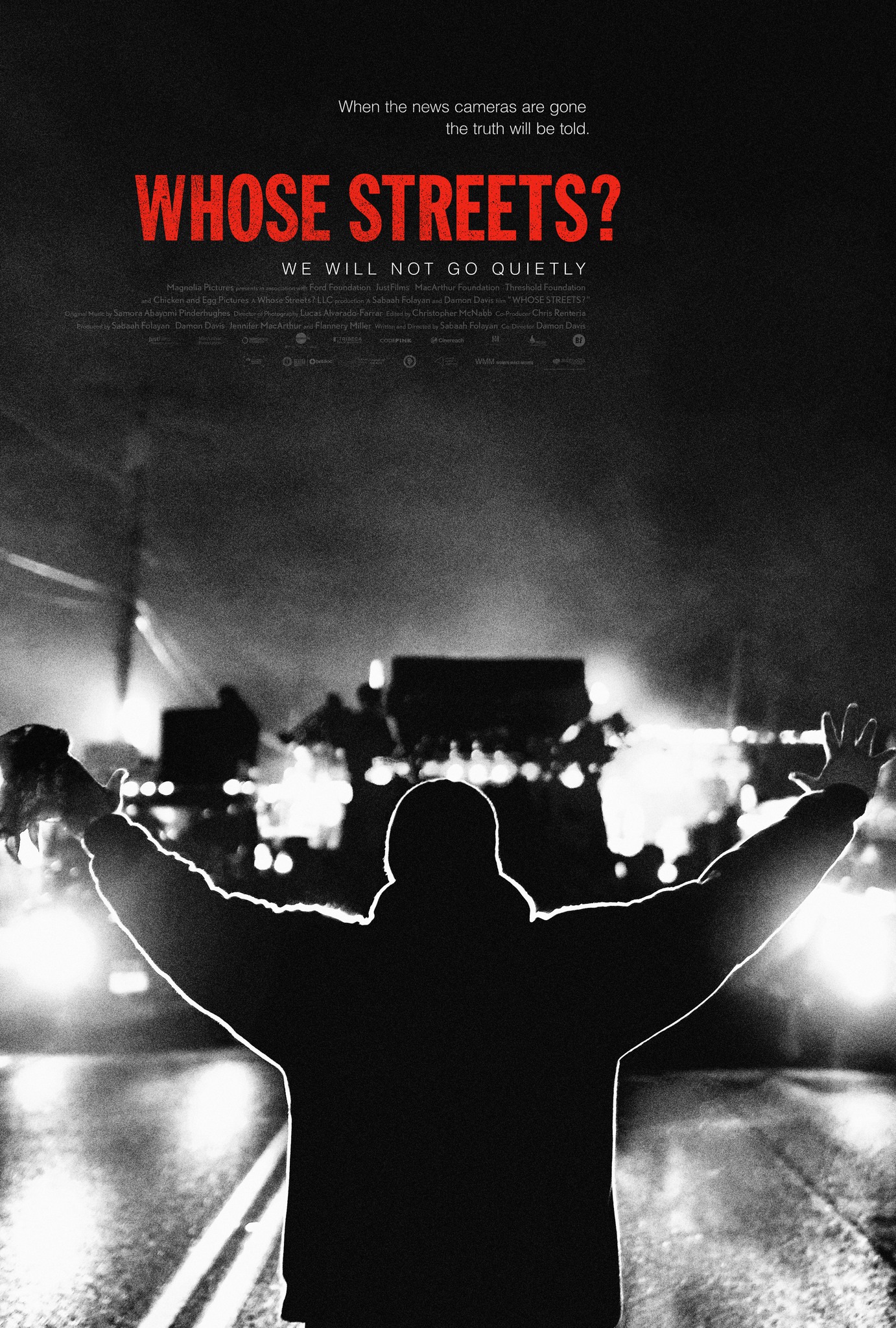 Mega Sized Movie Poster Image for Whose Streets? 