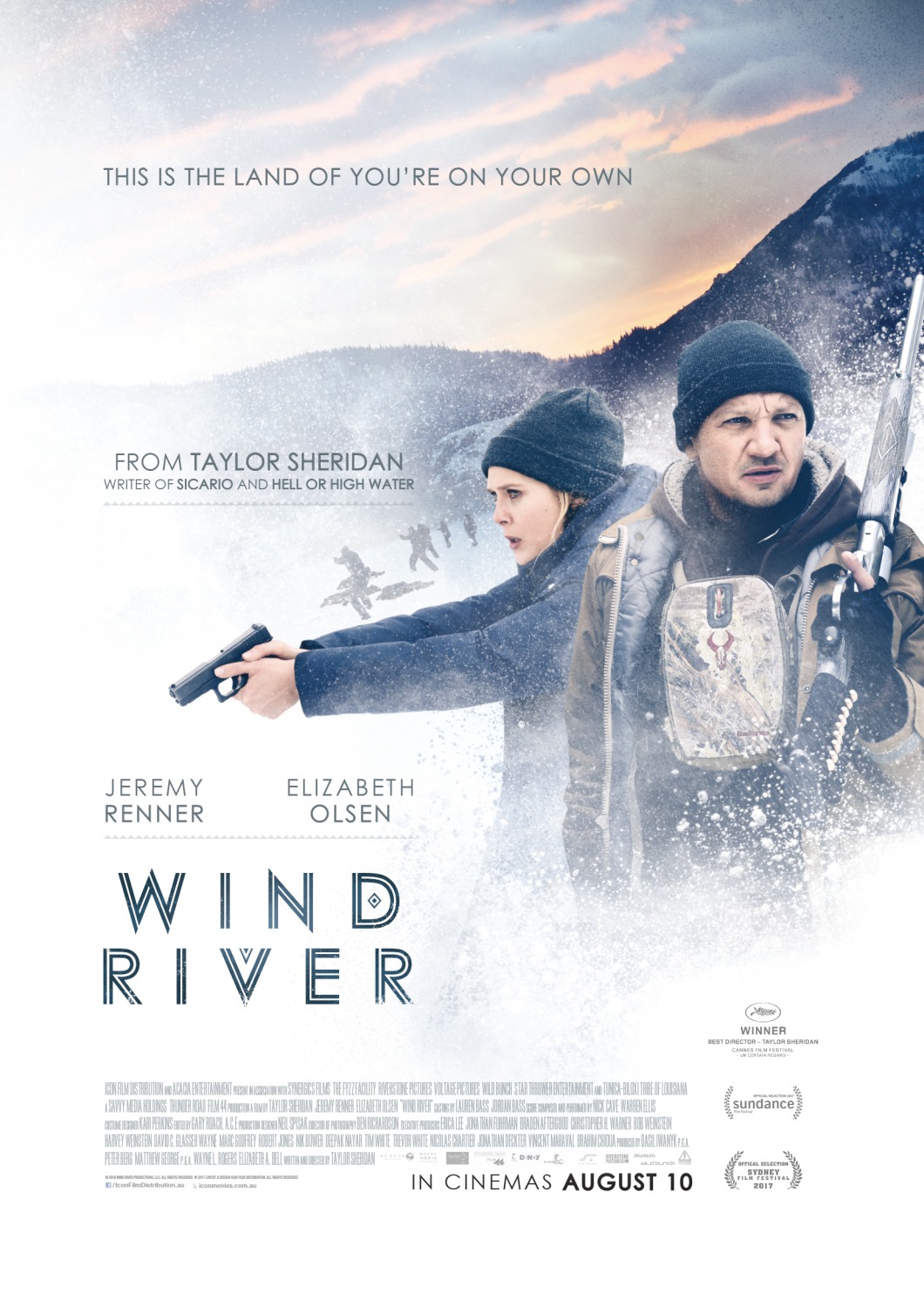 Extra Large Movie Poster Image for Wind River (#3 of 8)