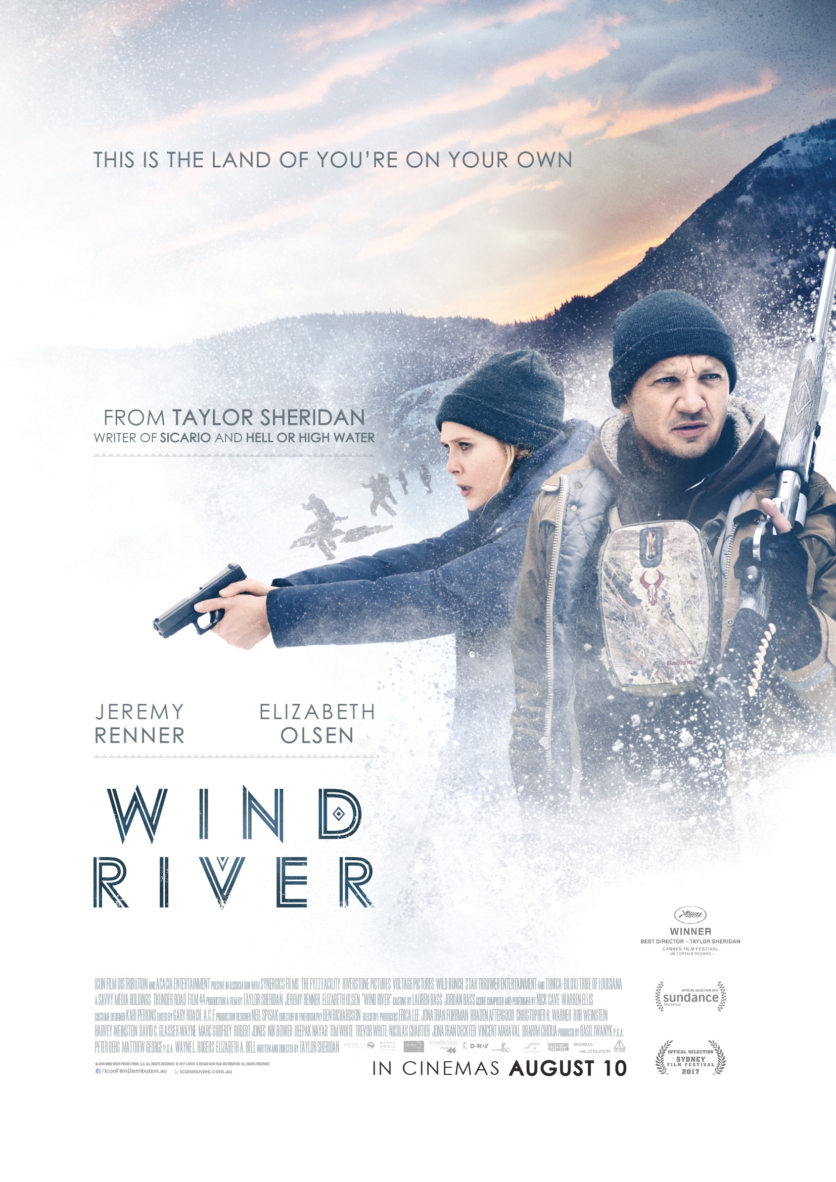 Mega Sized Movie Poster Image for Wind River (#3 of 8)