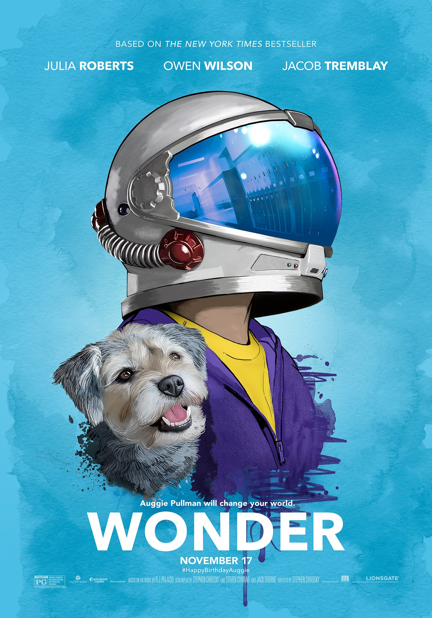 Mega Sized Movie Poster Image for Wonder (#11 of 16)