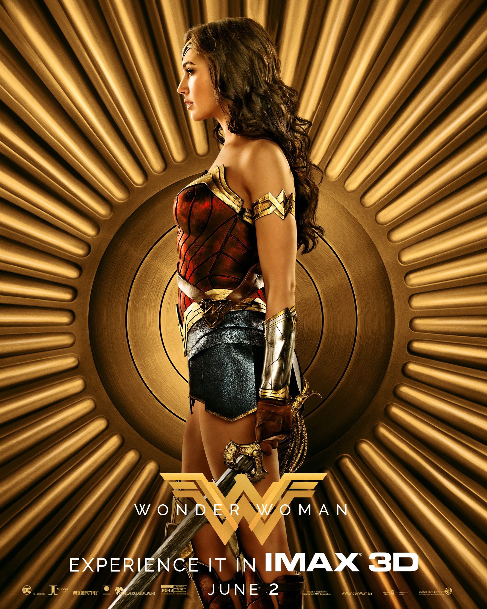 Mega Sized Movie Poster Image for Wonder Woman (#15 of 16)