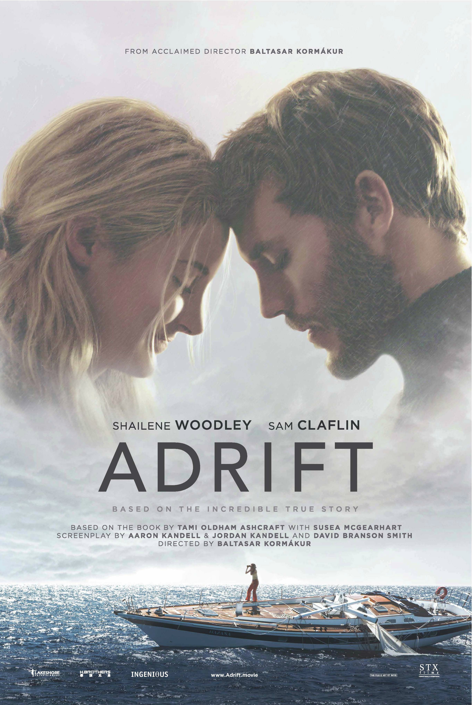 Mega Sized Movie Poster Image for Adrift (#2 of 6)