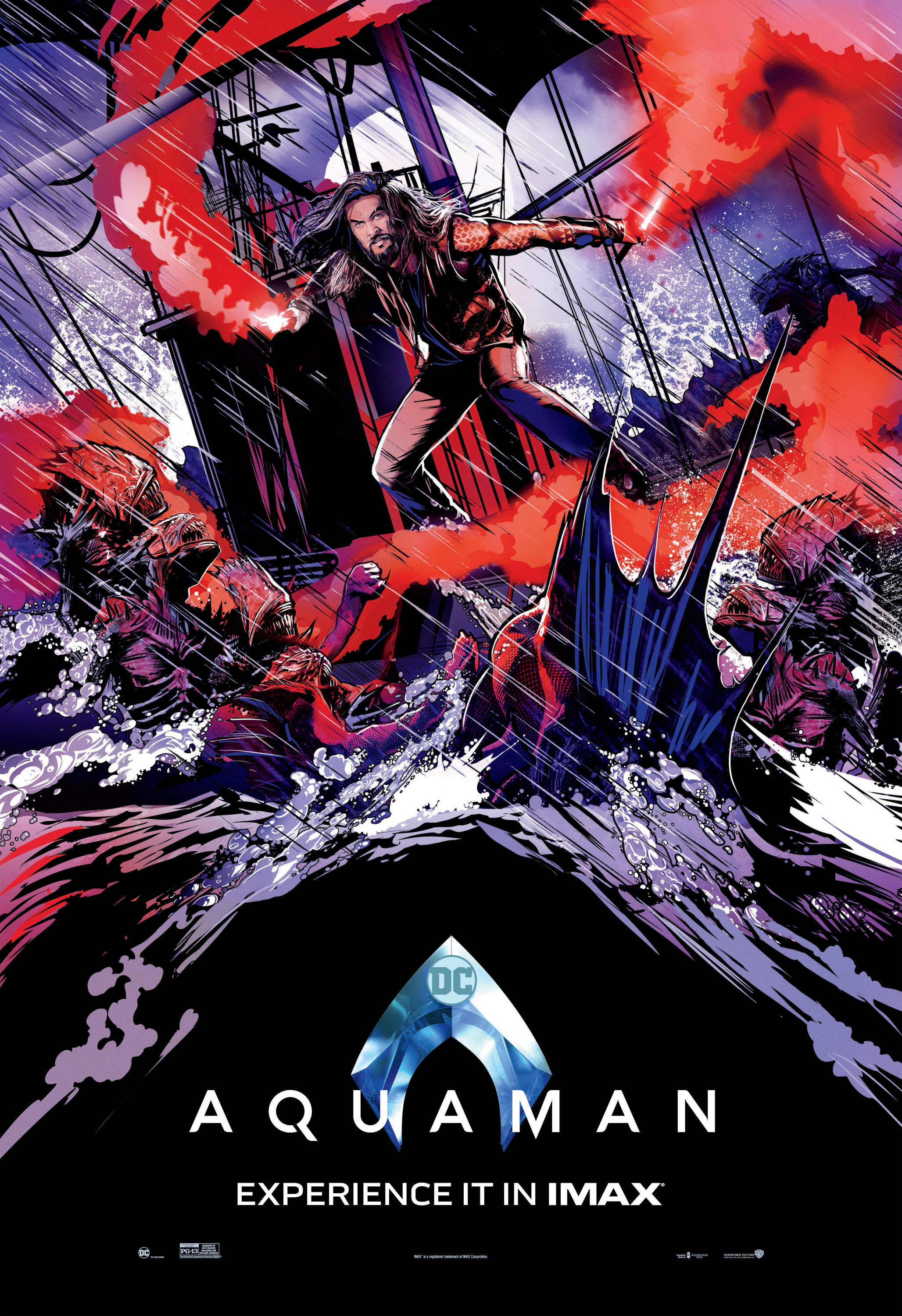 Mega Sized Movie Poster Image for Aquaman (#22 of 22)