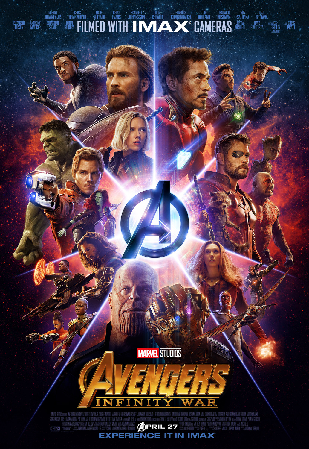 Extra Large Movie Poster Image for Avengers: Infinity War (#33 of 45)