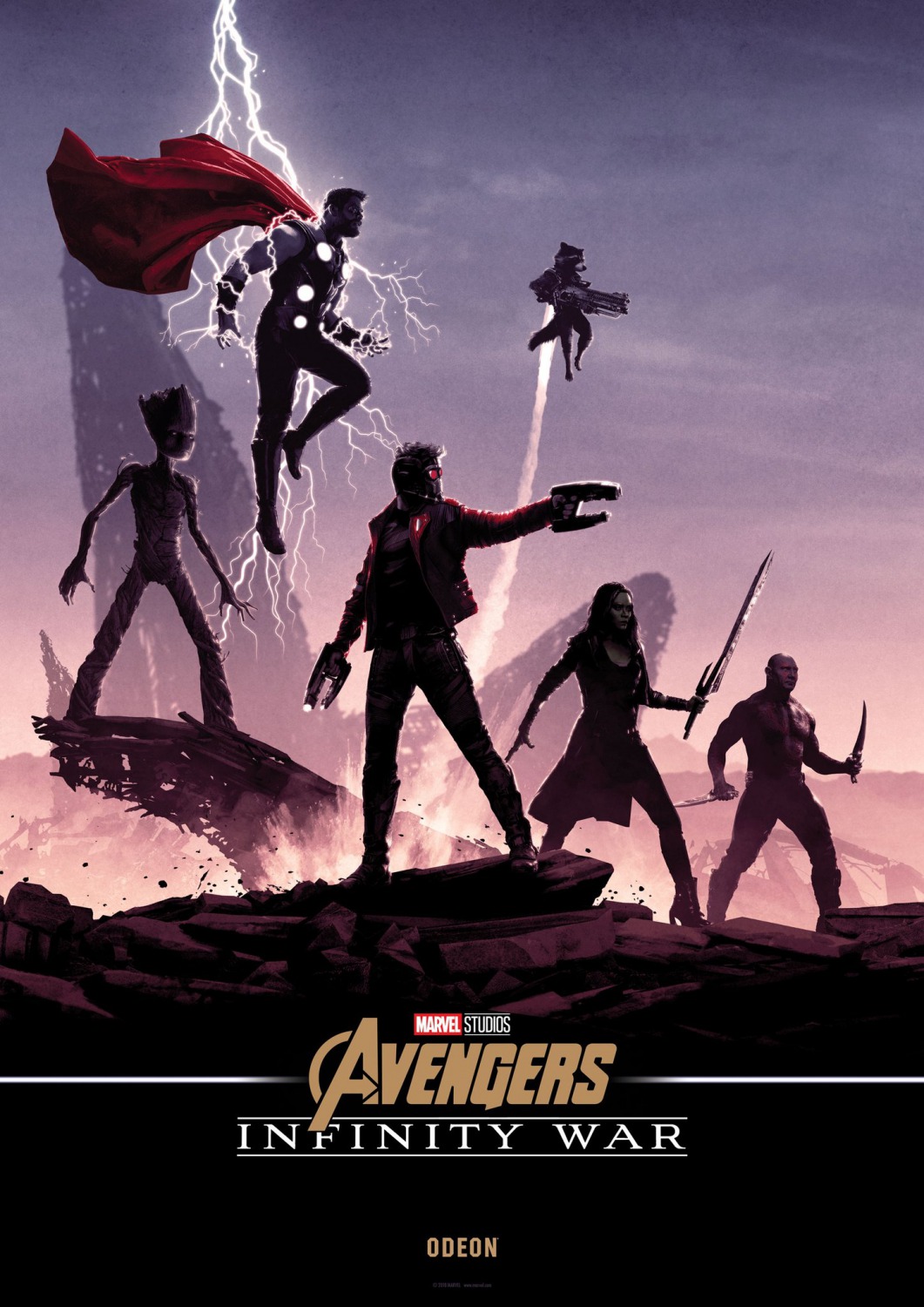 Extra Large Movie Poster Image for Avengers: Infinity War (#36 of 45)