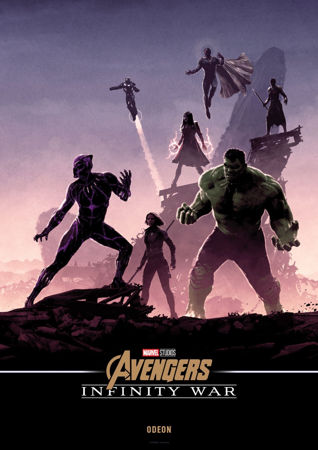 Extra Large Movie Poster Image for Avengers: Infinity War (#40 of 45)